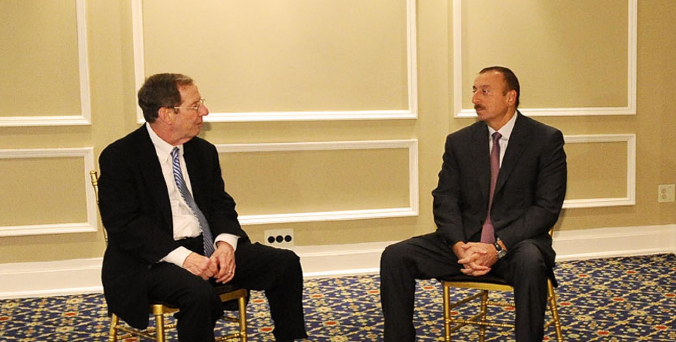 Cостоялась встреча Ильхама Алиева со специальным представителем государственного секретаря США