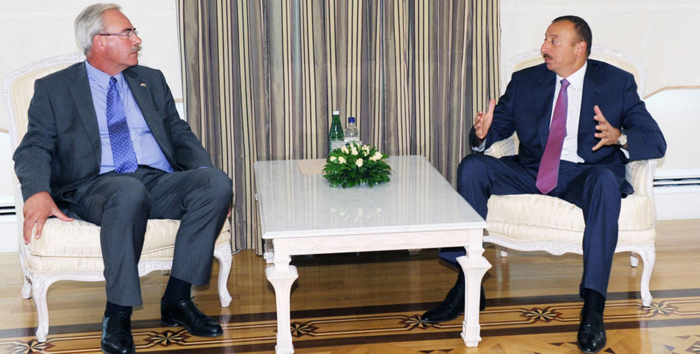 Ilham Aliyev received the Ambassador of the Kingdom of the Netherlands to the Republic of Azerbaijan.