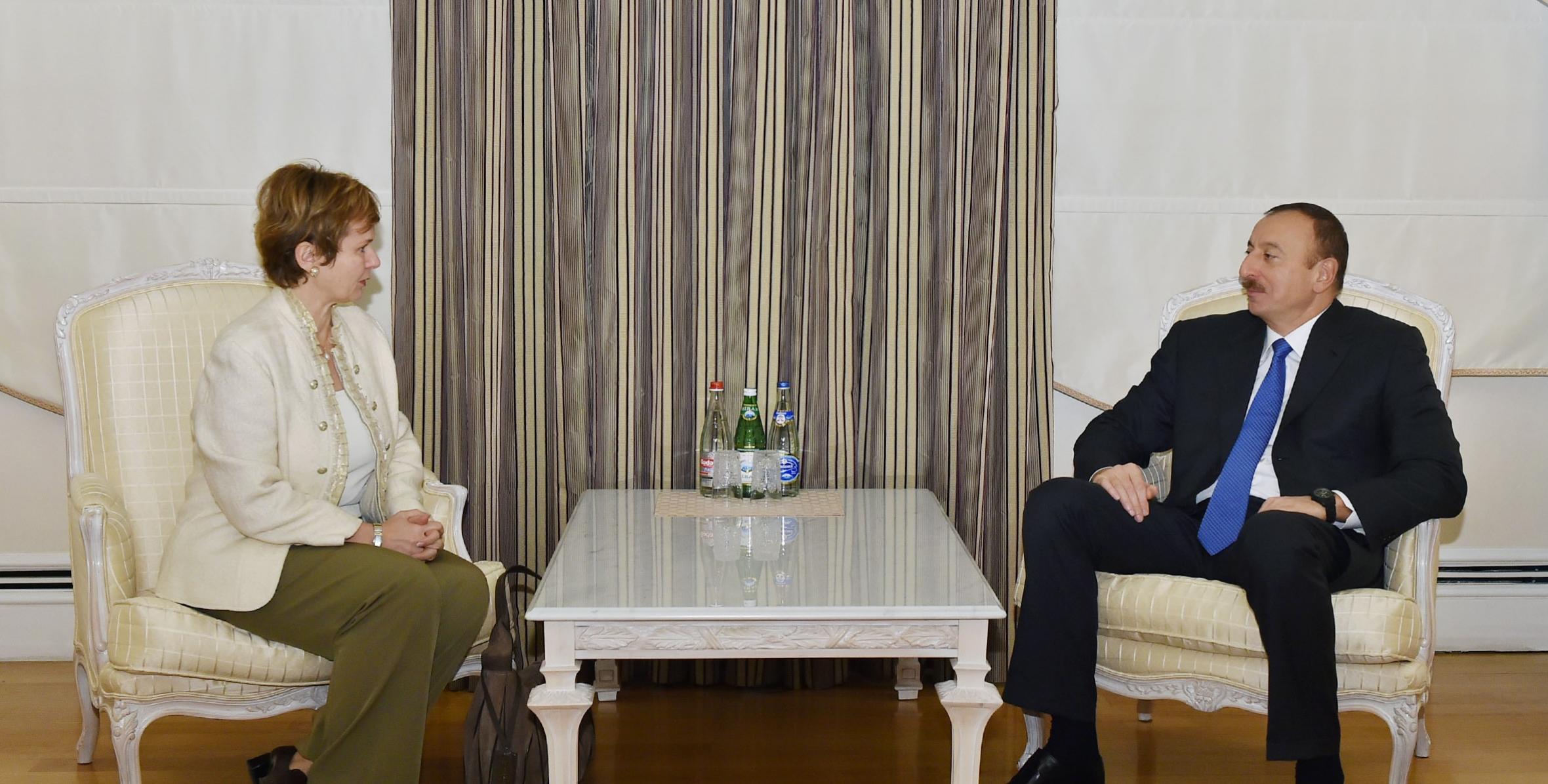 Ilham Aliyev received the Ambassador of Austria to Azerbaijan