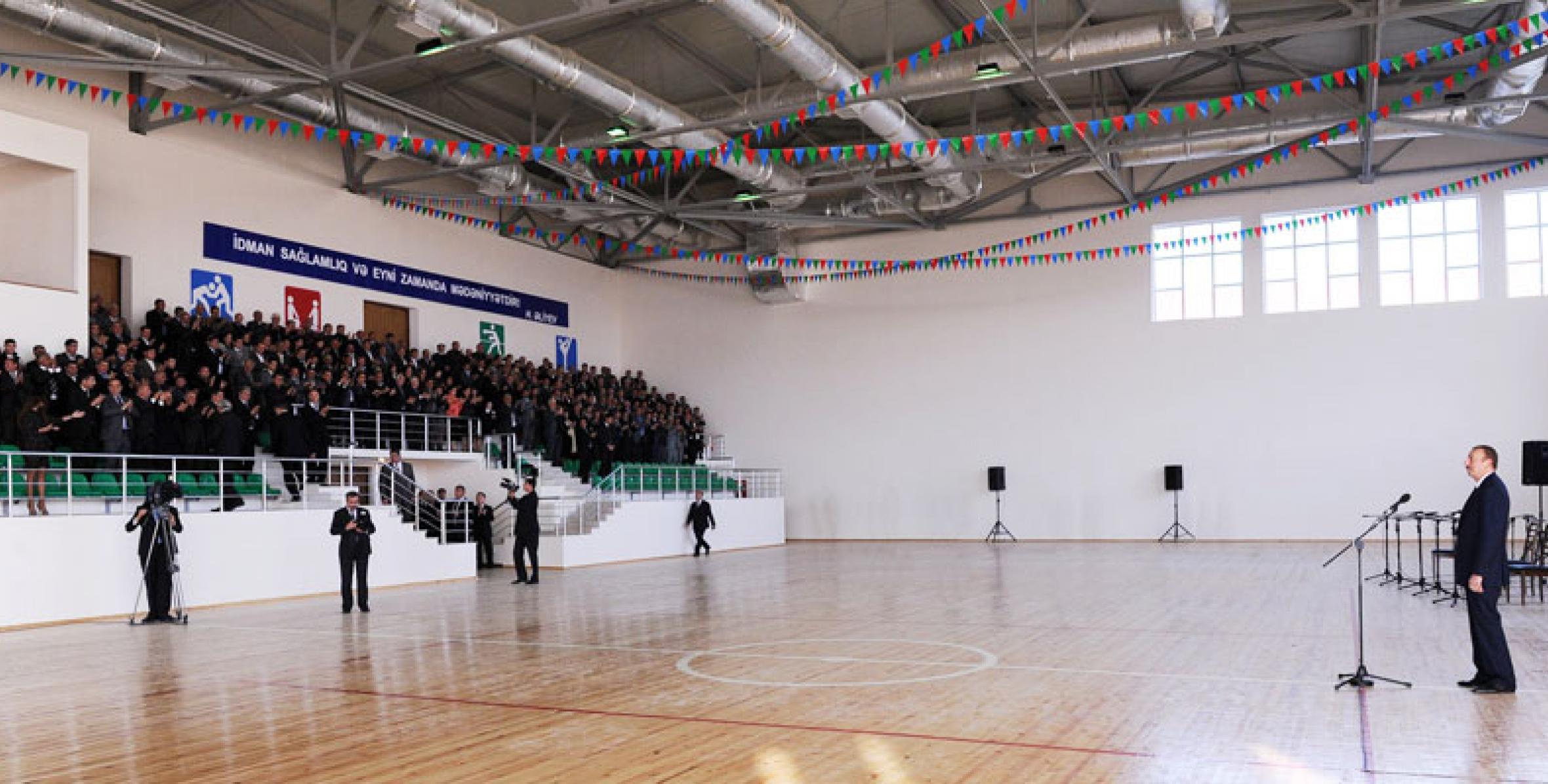 Speech by Ilham Aliyev at the metting with public representatives of Fizuli region