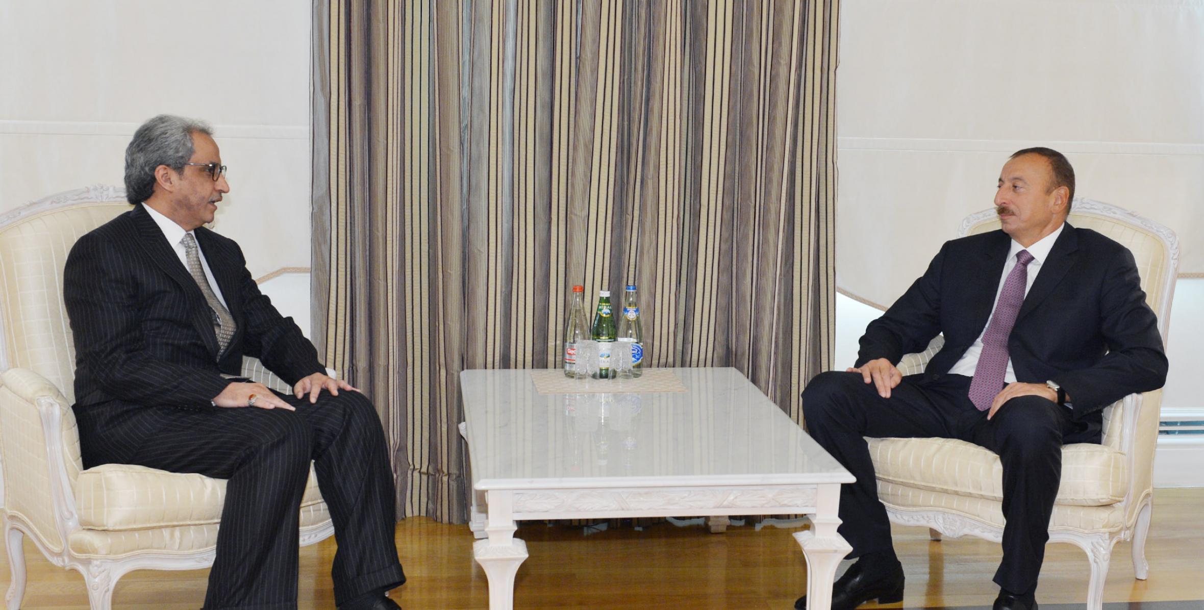 Ilham Aliyev received the Ambassador of the State of Kuwait to Azerbaijan at the end of his diplomatic mission in the country