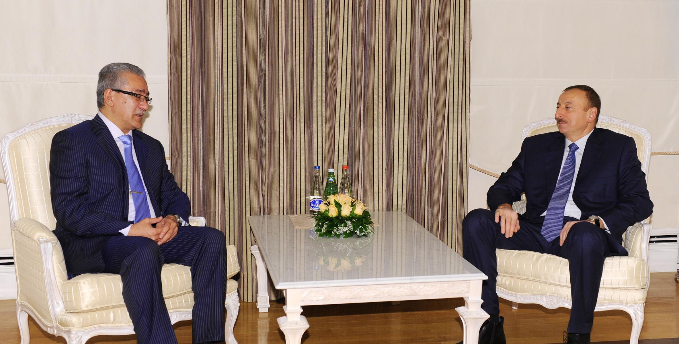 Ilham Aliyev received Ambassador of Uzbekistan to Azerbaijan