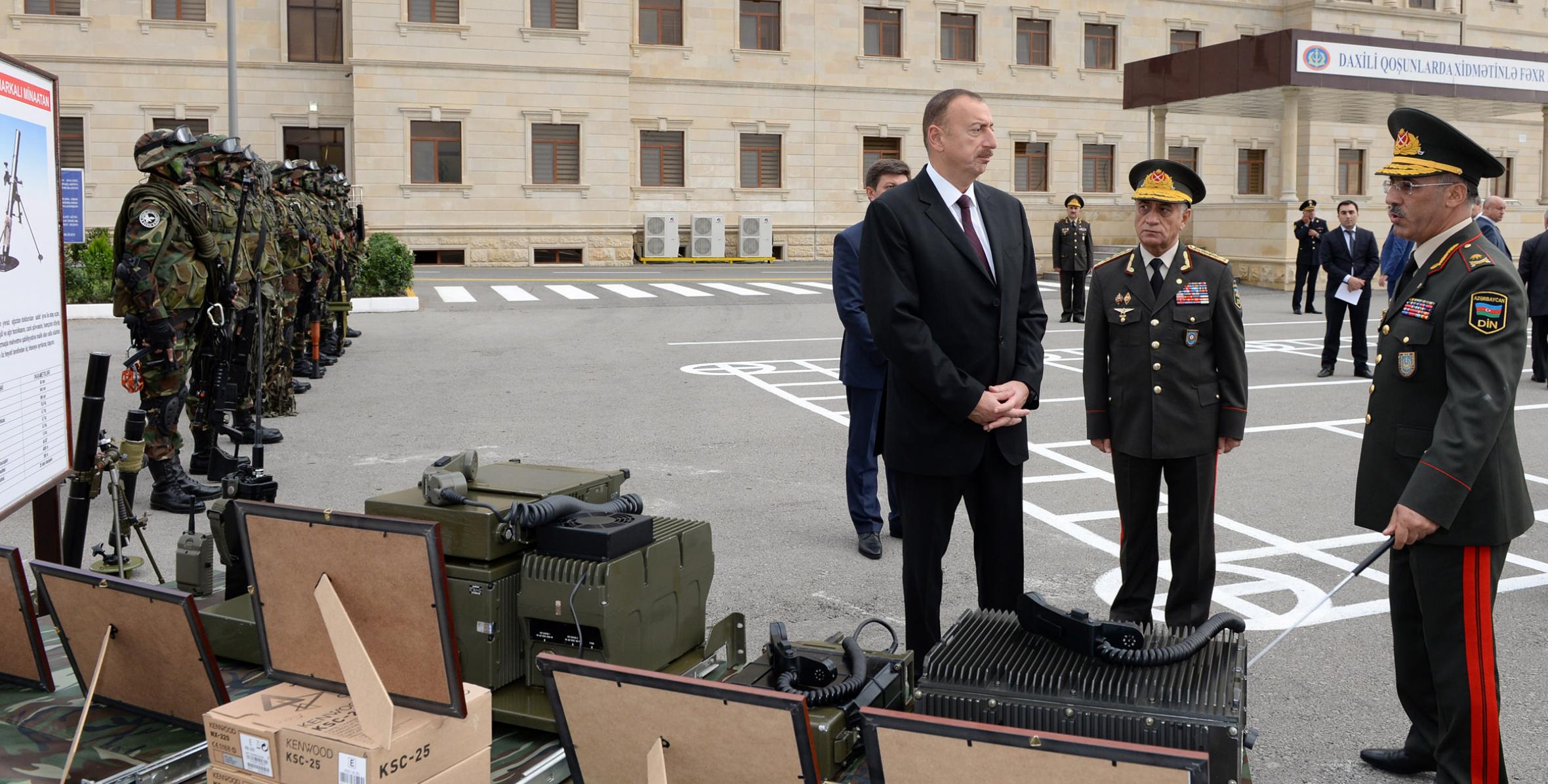 Visit of Ilham Aliyev to the regions of  Ismayilli and Gabala