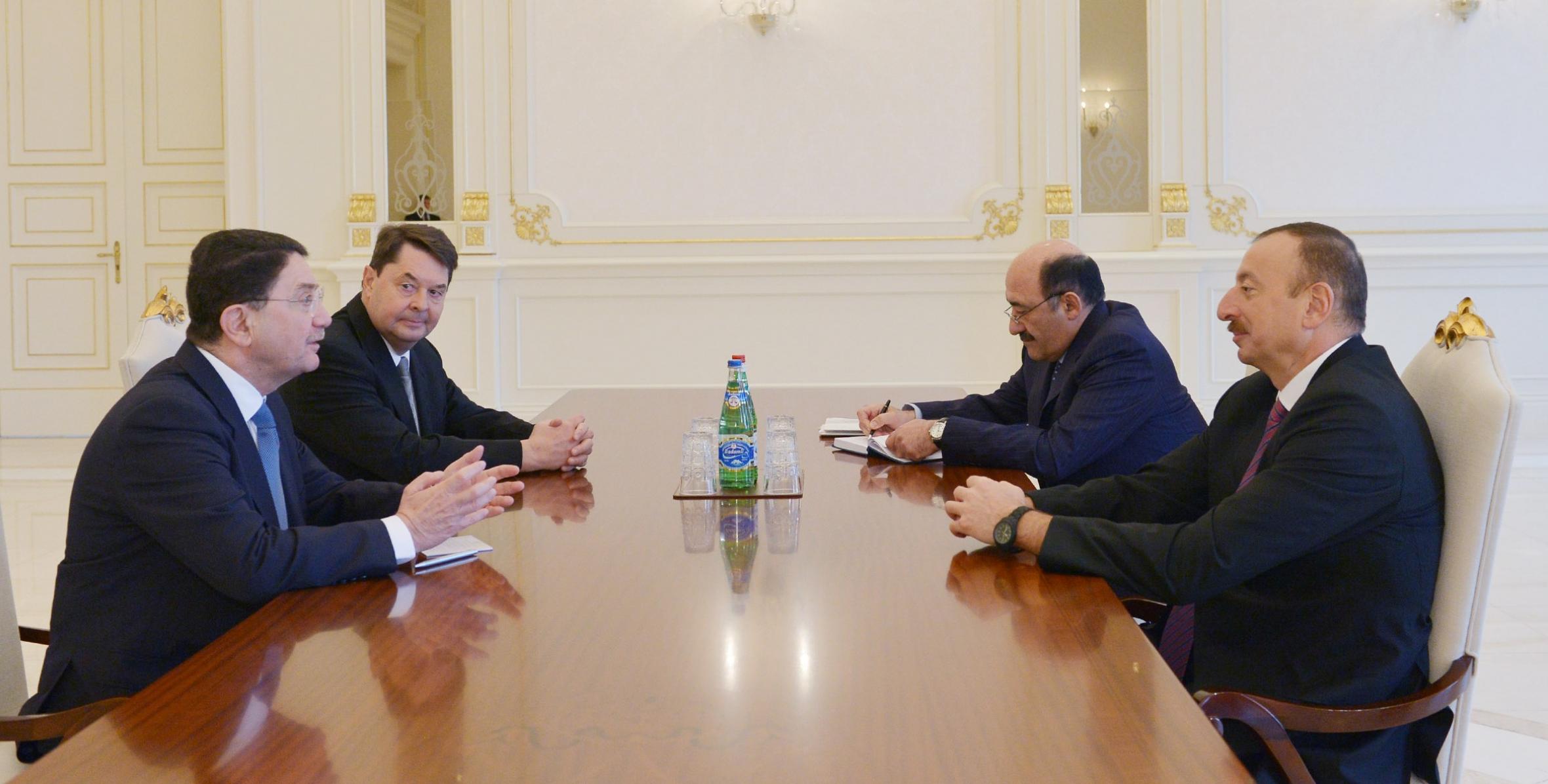 Ilham Aliyev received the Secretary General of the World Tourism Organization