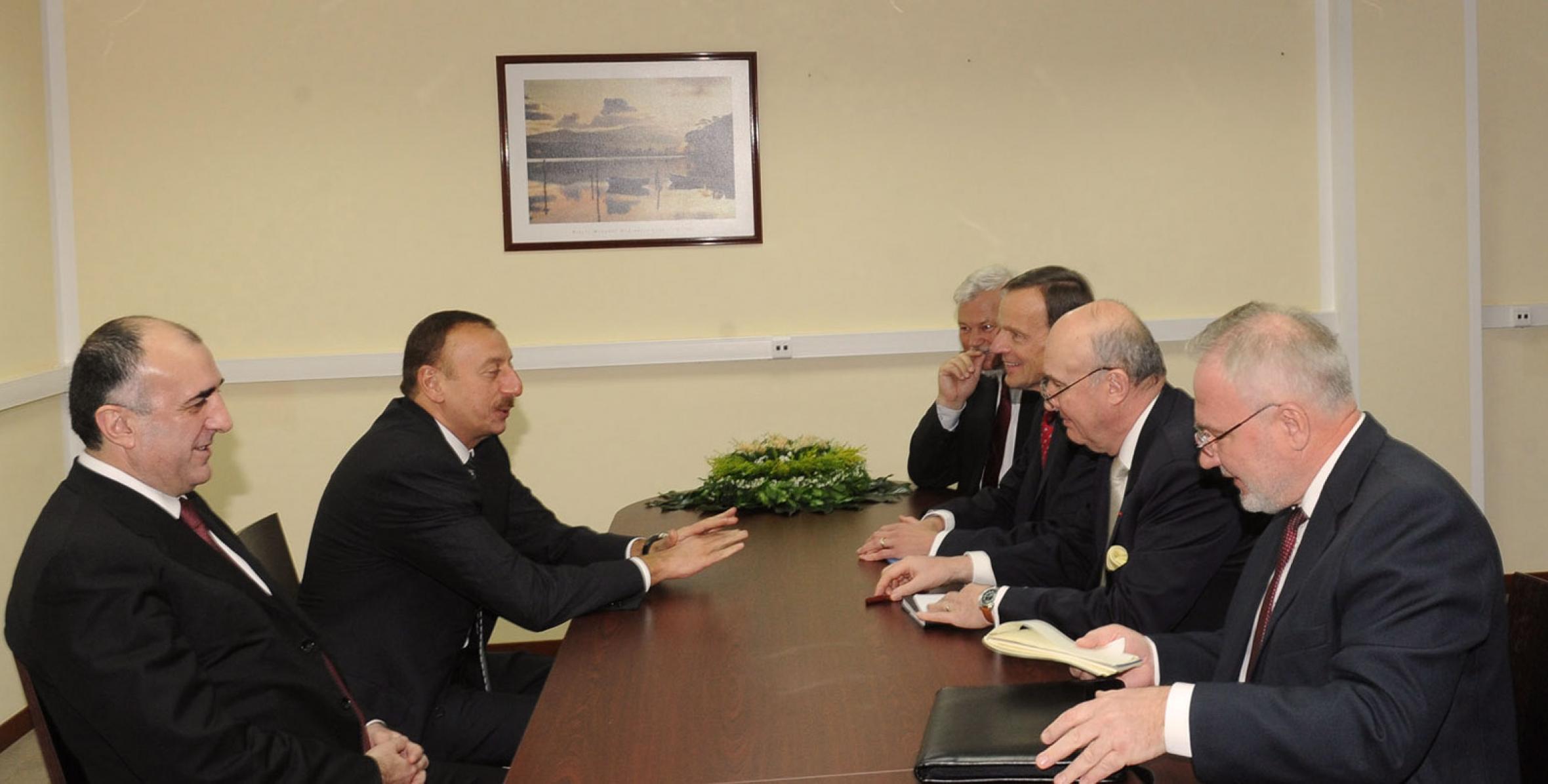 Ilham Aliyev received co-chairs of OSCE Minsk Group