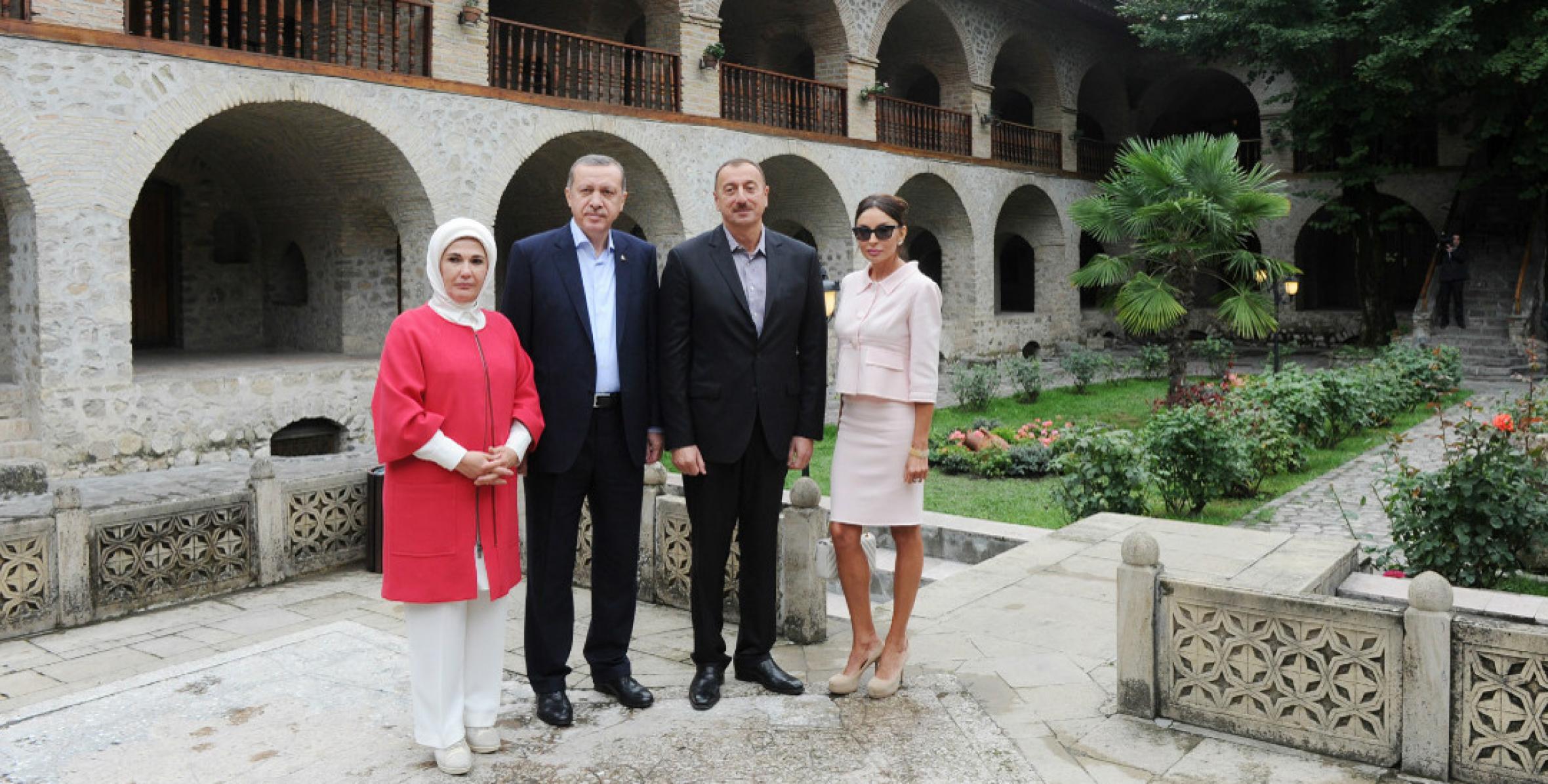 Visit of Ilham Aliyev to north-western region