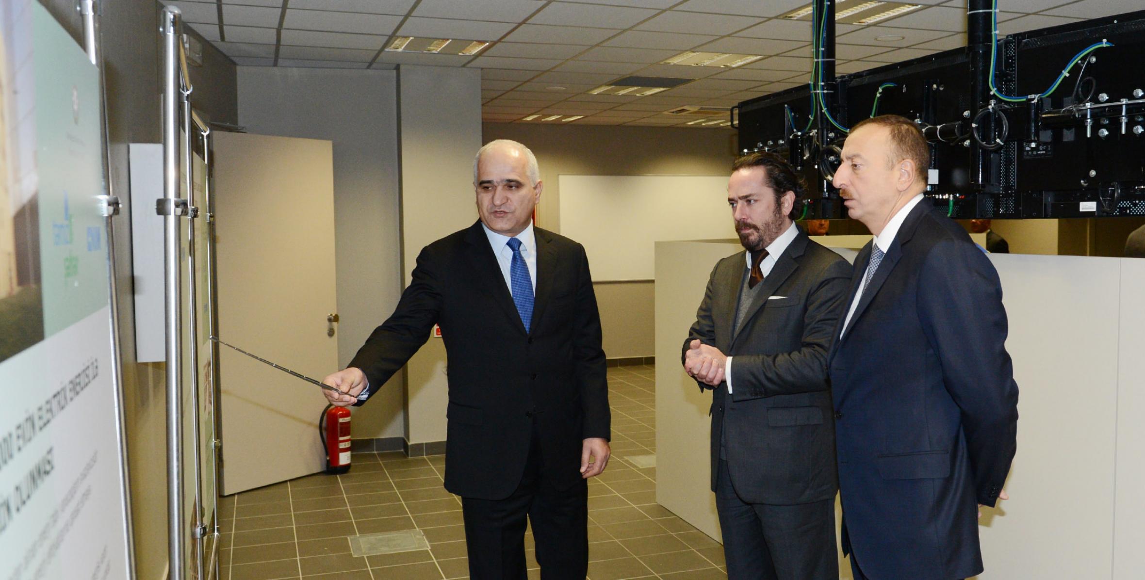 Ильхам Алиев принял участие в открытии Бакинского завода по утилизации твердых бытовых отходов