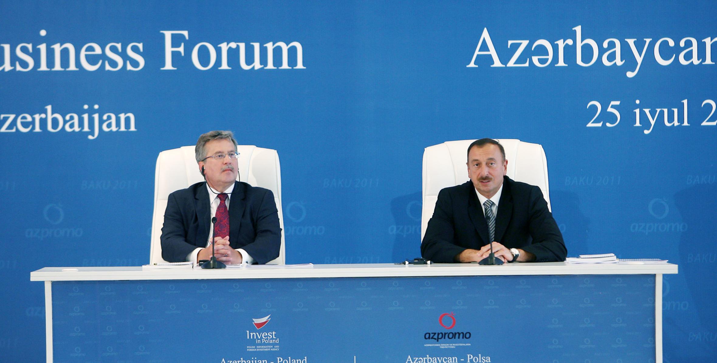 Azerbaijani-Polish Business Forum was held in Baku