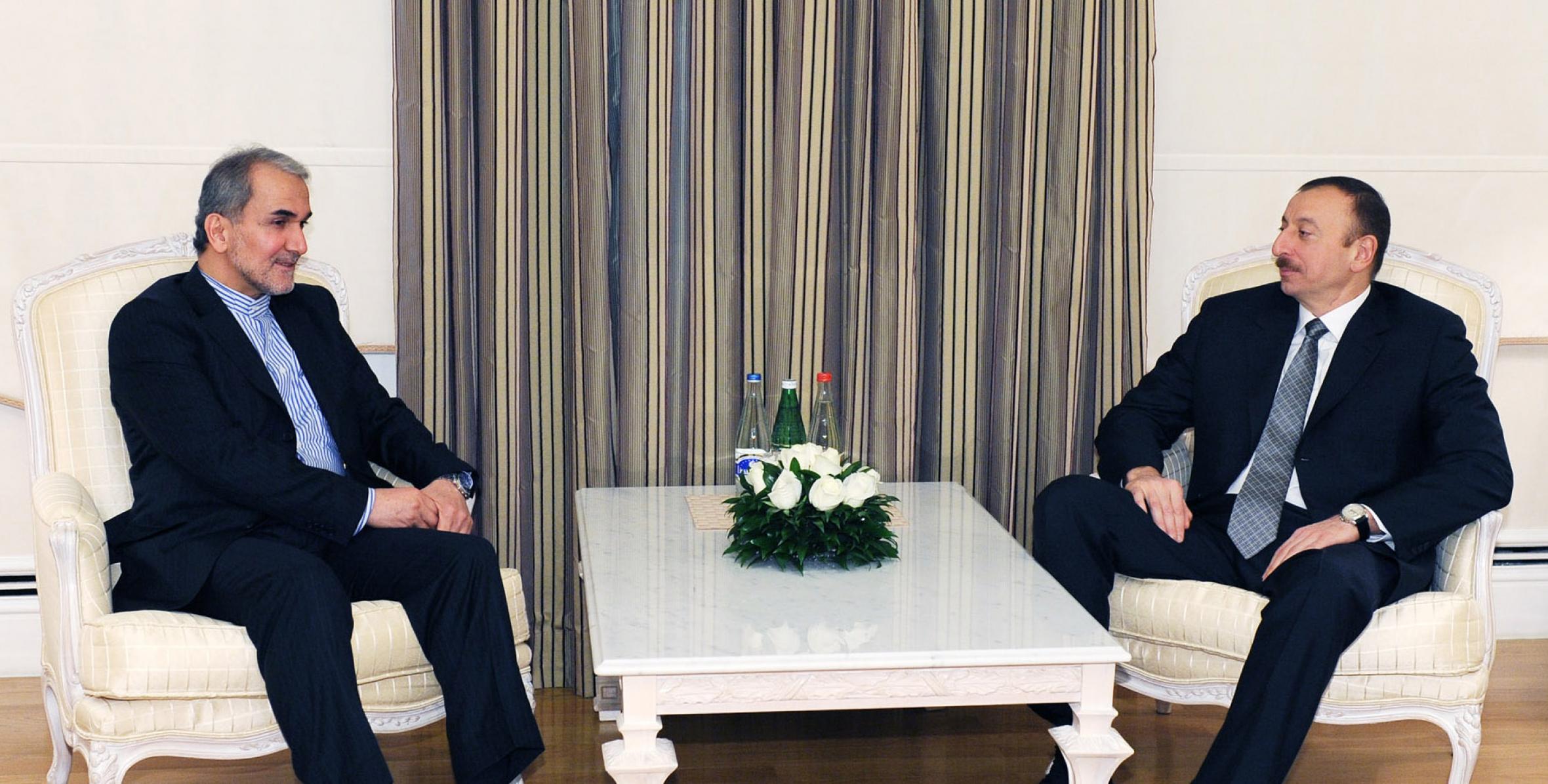 Ilham Aliyev received the Special Representative of the Iranian President for Caspian Affairs, Mohammed Mehdi Akhundzadeh