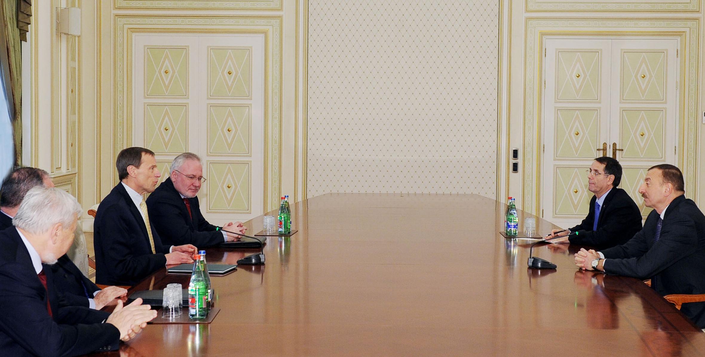 Ilham Aliyev received the co-chairs of the OSCE Minsk Group and the special representative of the OSCE chairman-in-office