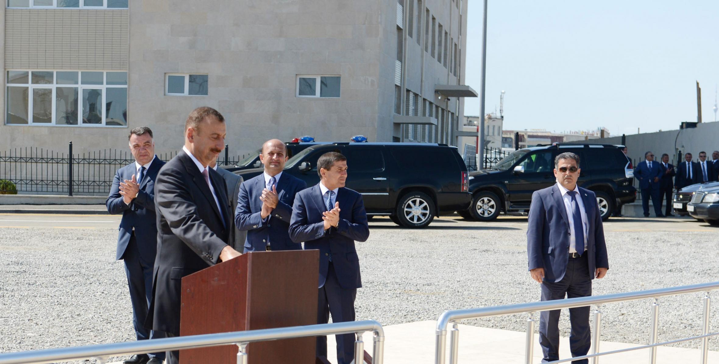 Ilham Aliyev attended the groundbreaking ceremony for a kindergarten in the Keshla settlement of Baku