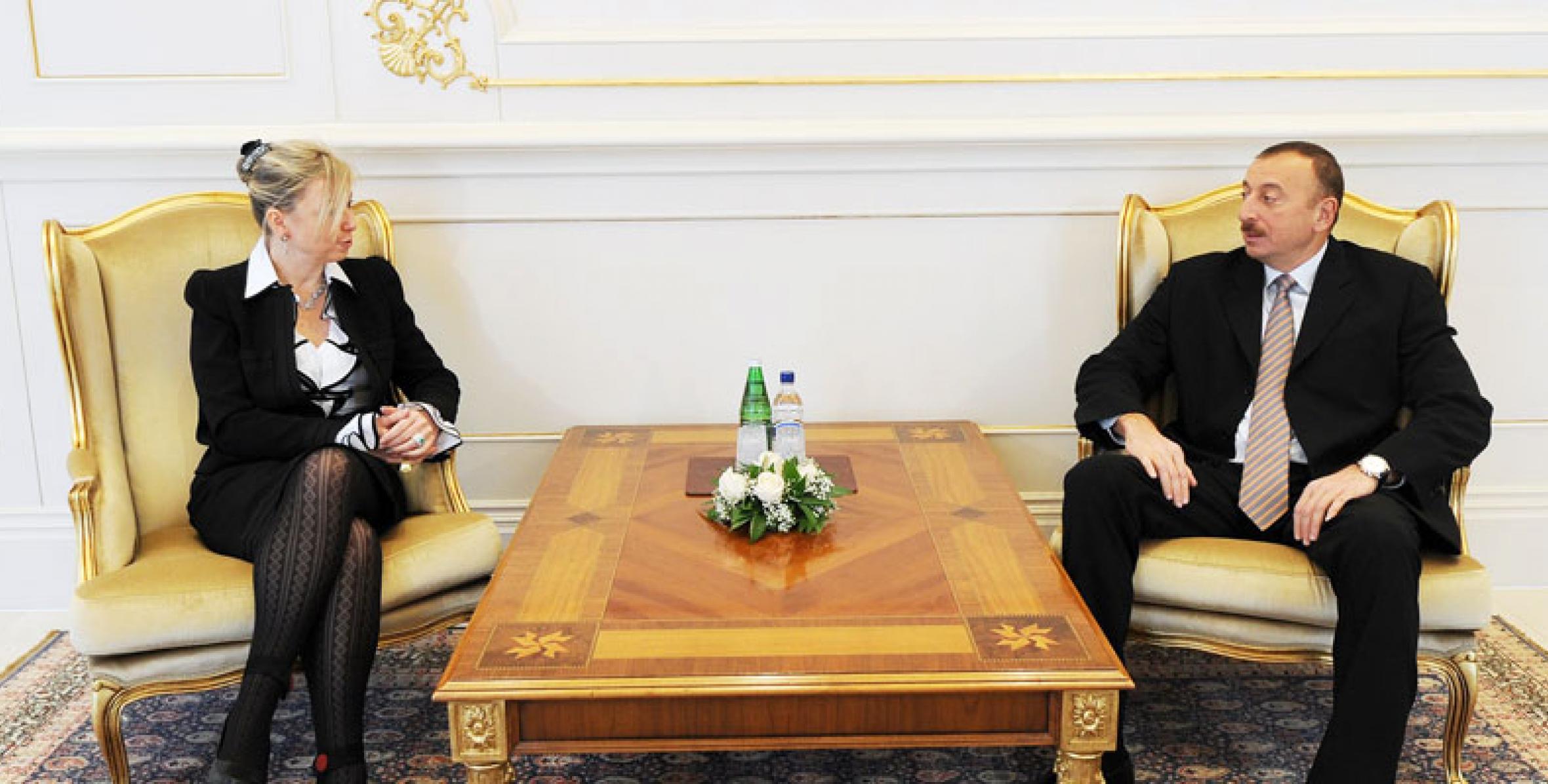 Ilham Aliyev received the newly-appointed Ambassador Extraordinary and Plenipotentiary of Switzerland to Azerbaijan