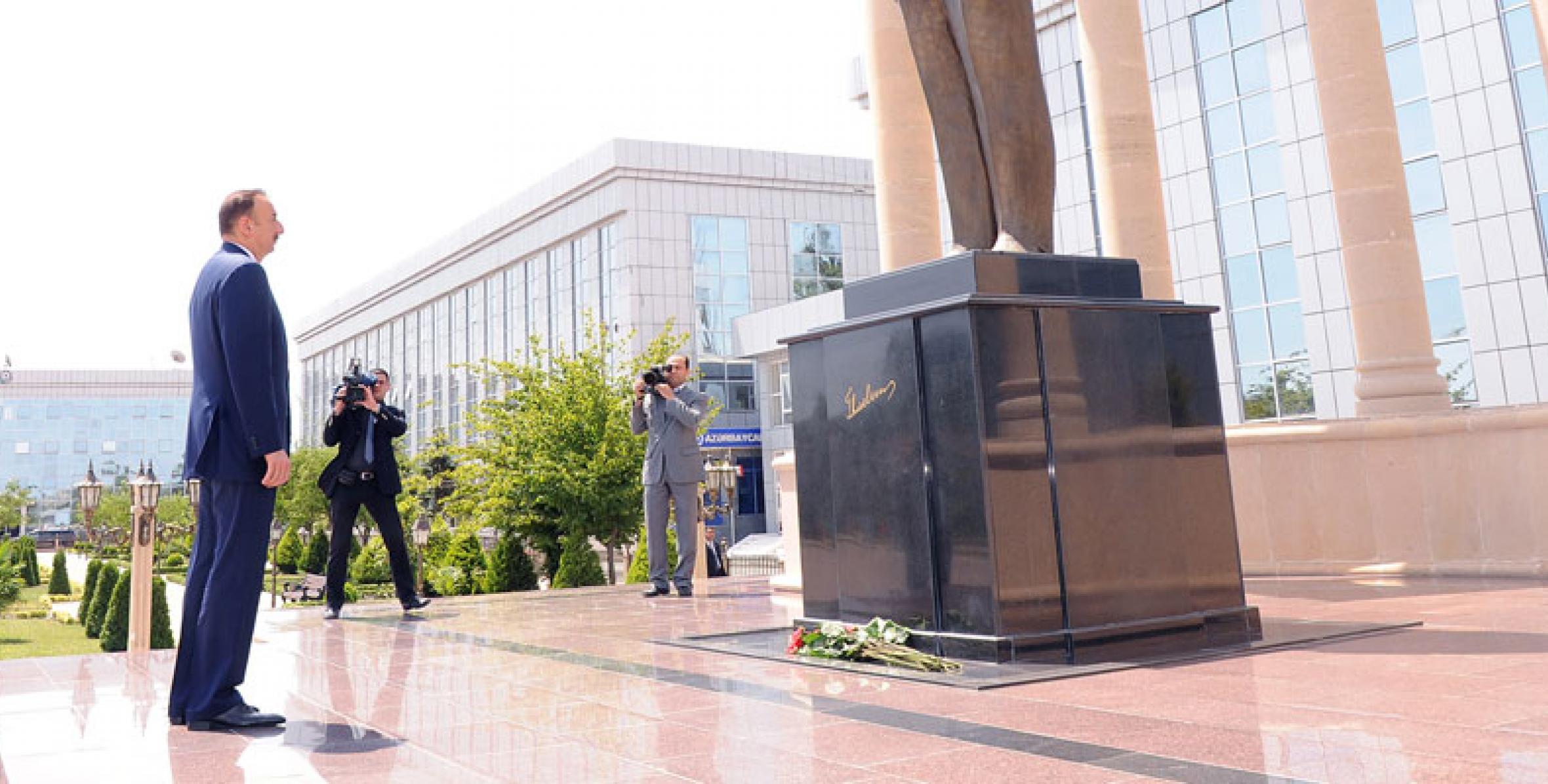 Ilham Aliyev arrived in Lenkaran region