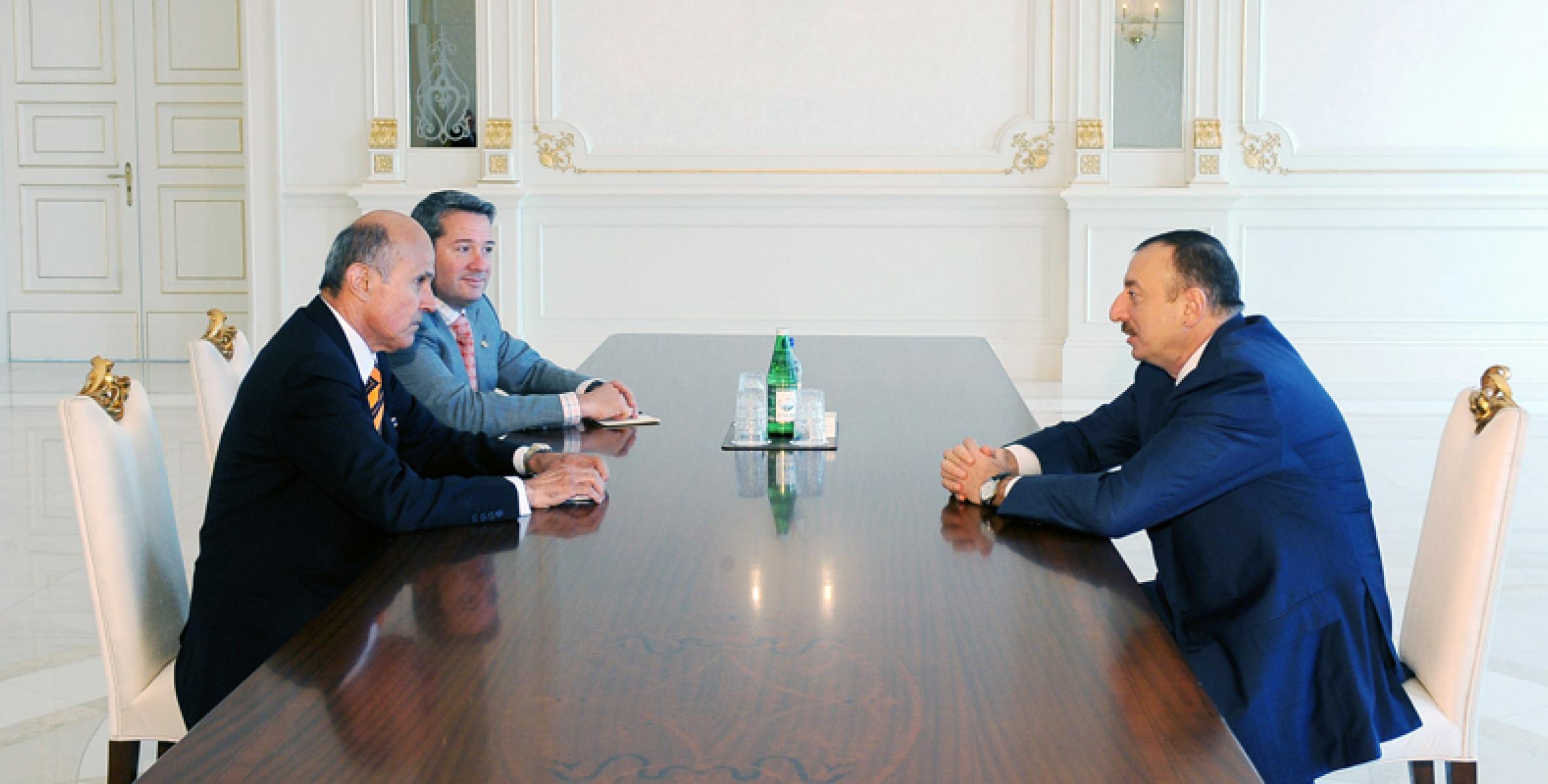 Ilham Aliyev received Sheriff of Los-Angeles County of the U.S., Leroy Baka