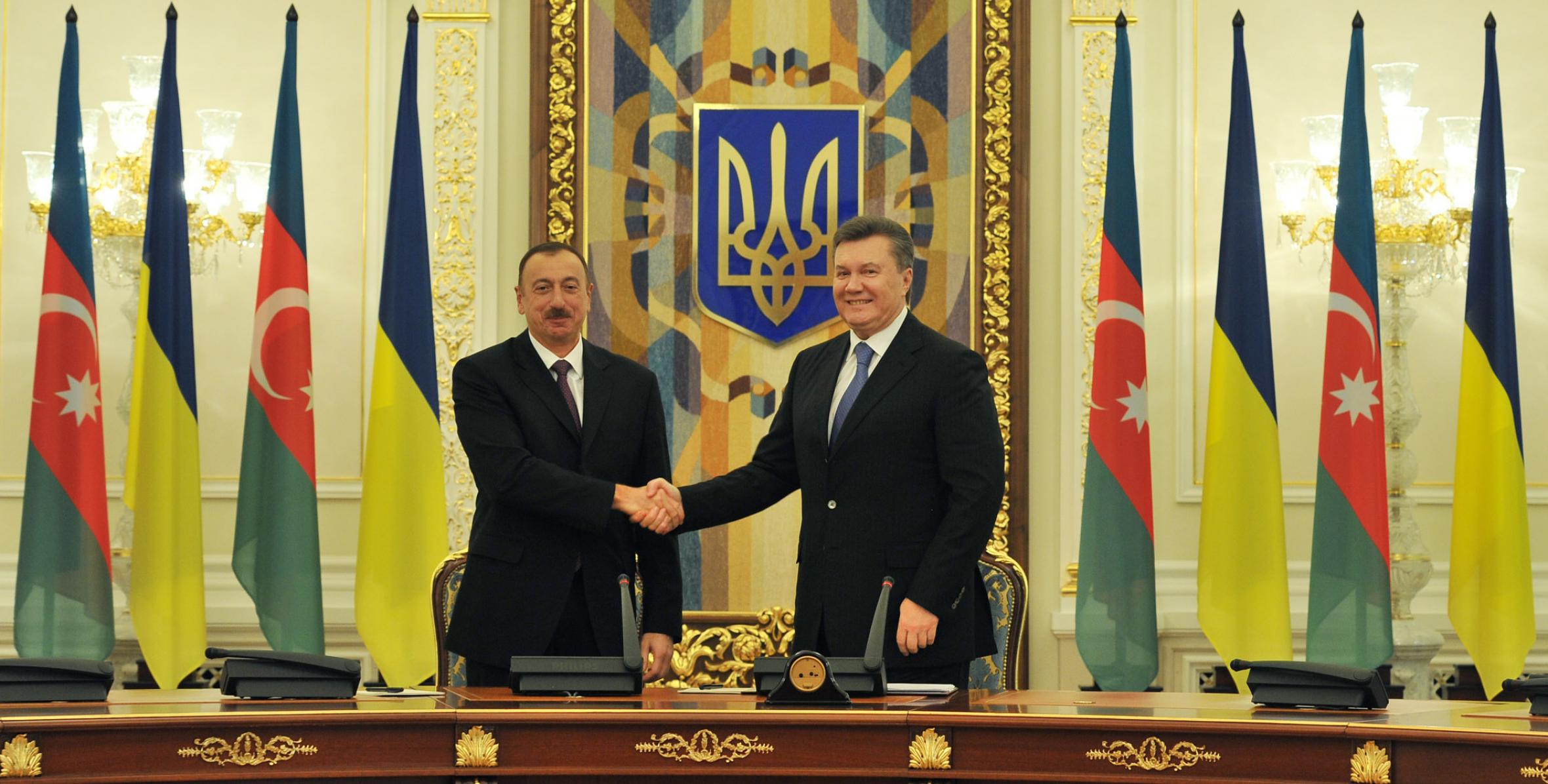 Официальный визит Ильхама Алиева в Украину