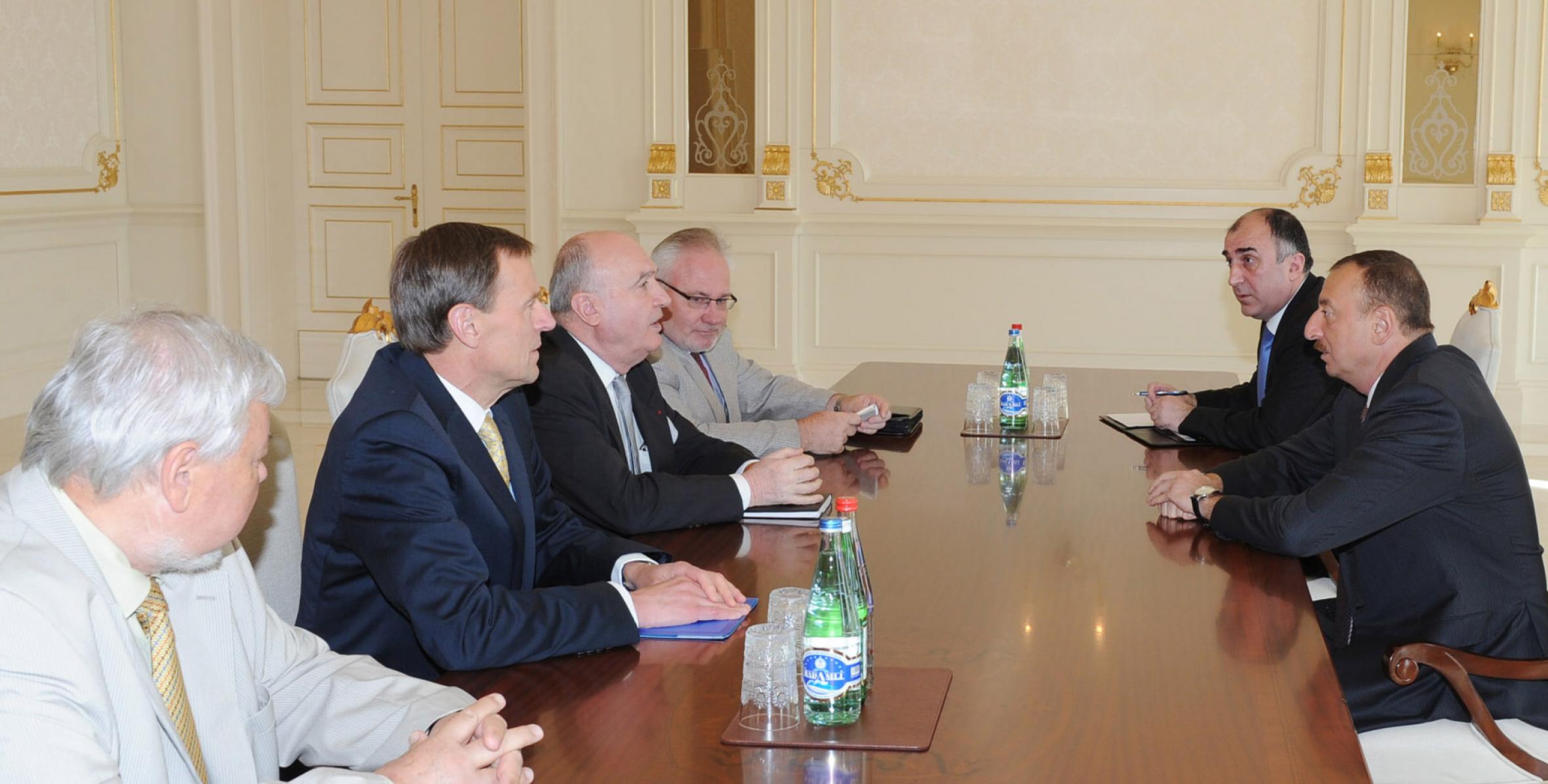 Ilham Aliyev received the Co-Chairs of the OSCE Minsk Group and the Personal Representative of the OSCE Chairman-in-Office