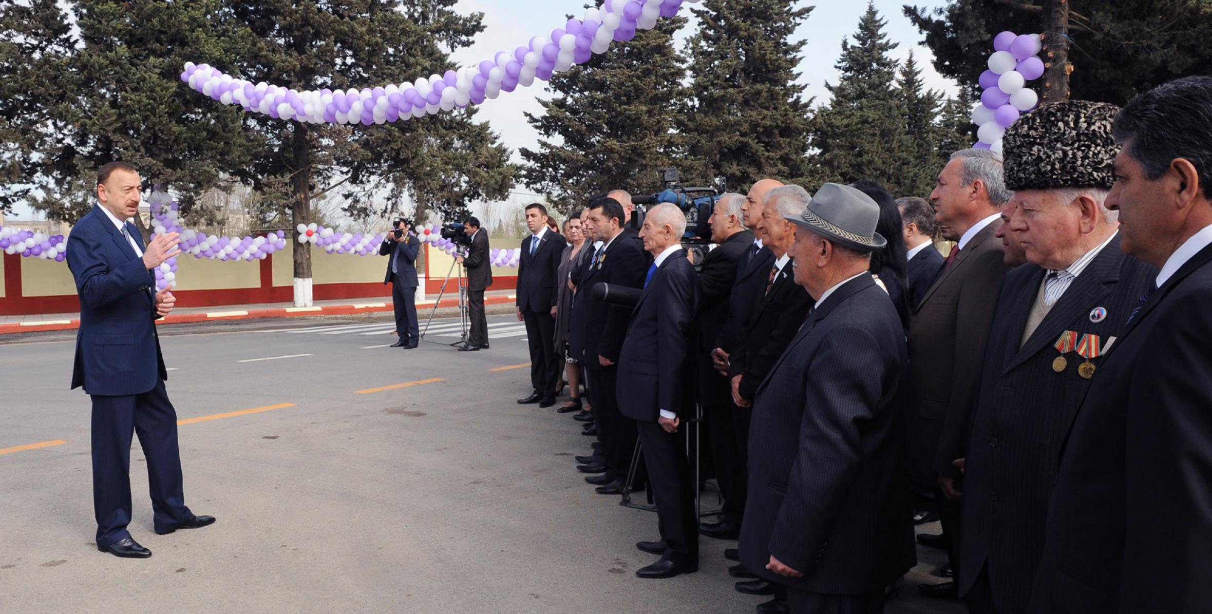 Speech by Ilham Aliyev at a meeting with the public of Astara District