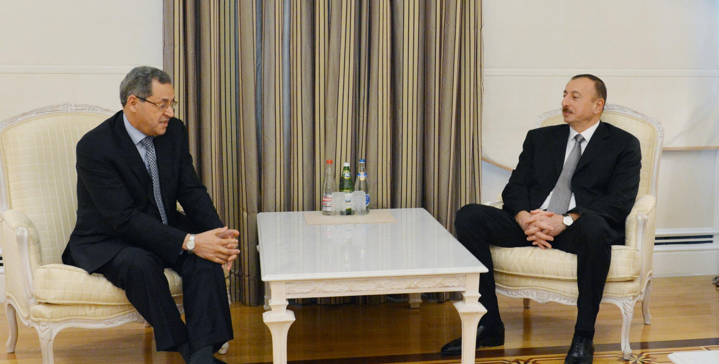 Ilham Aliyev received the Minister of Internal Affairs of Morocco