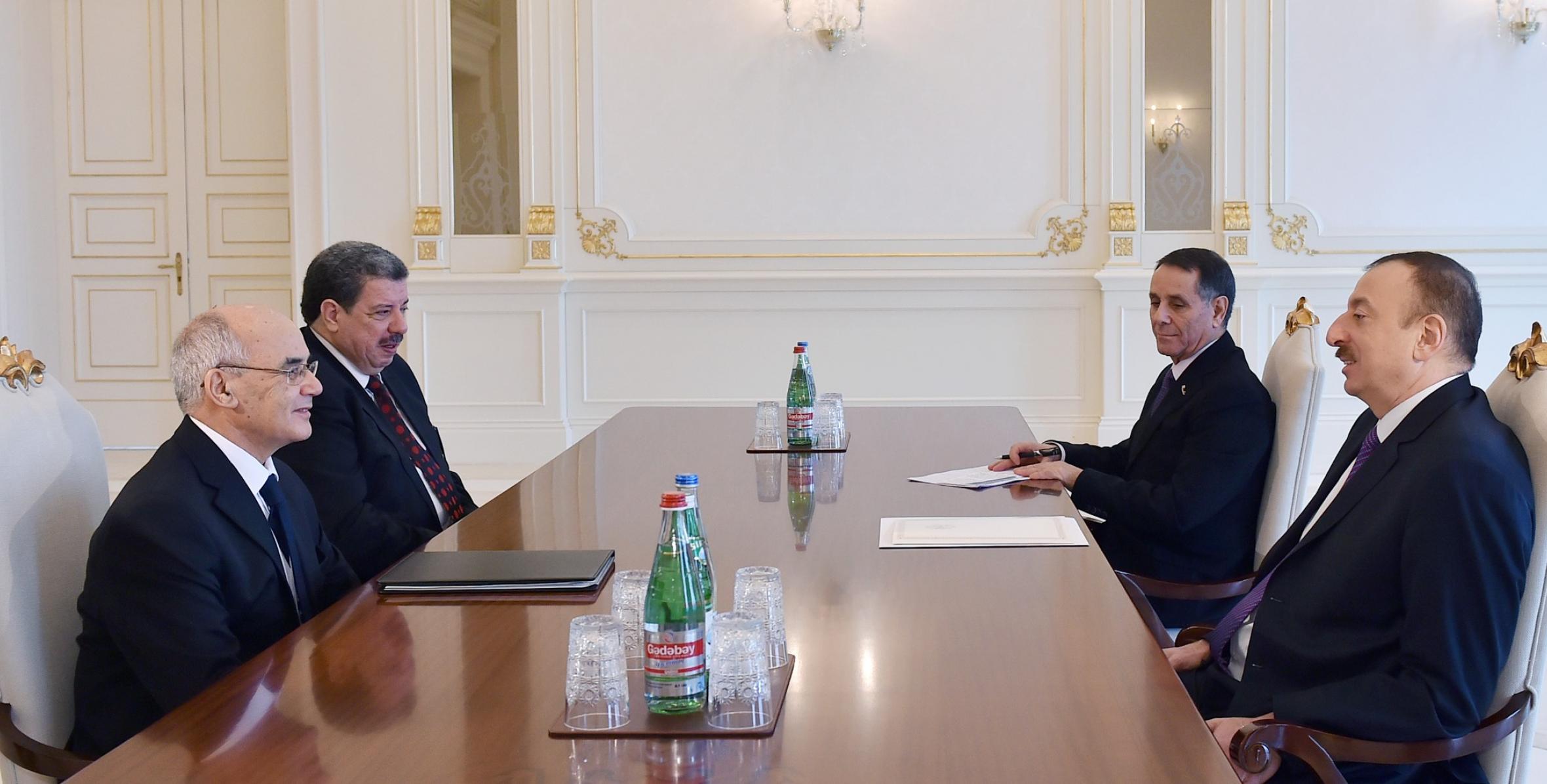 Ilham Aliyev received Algeria's Energy Minister