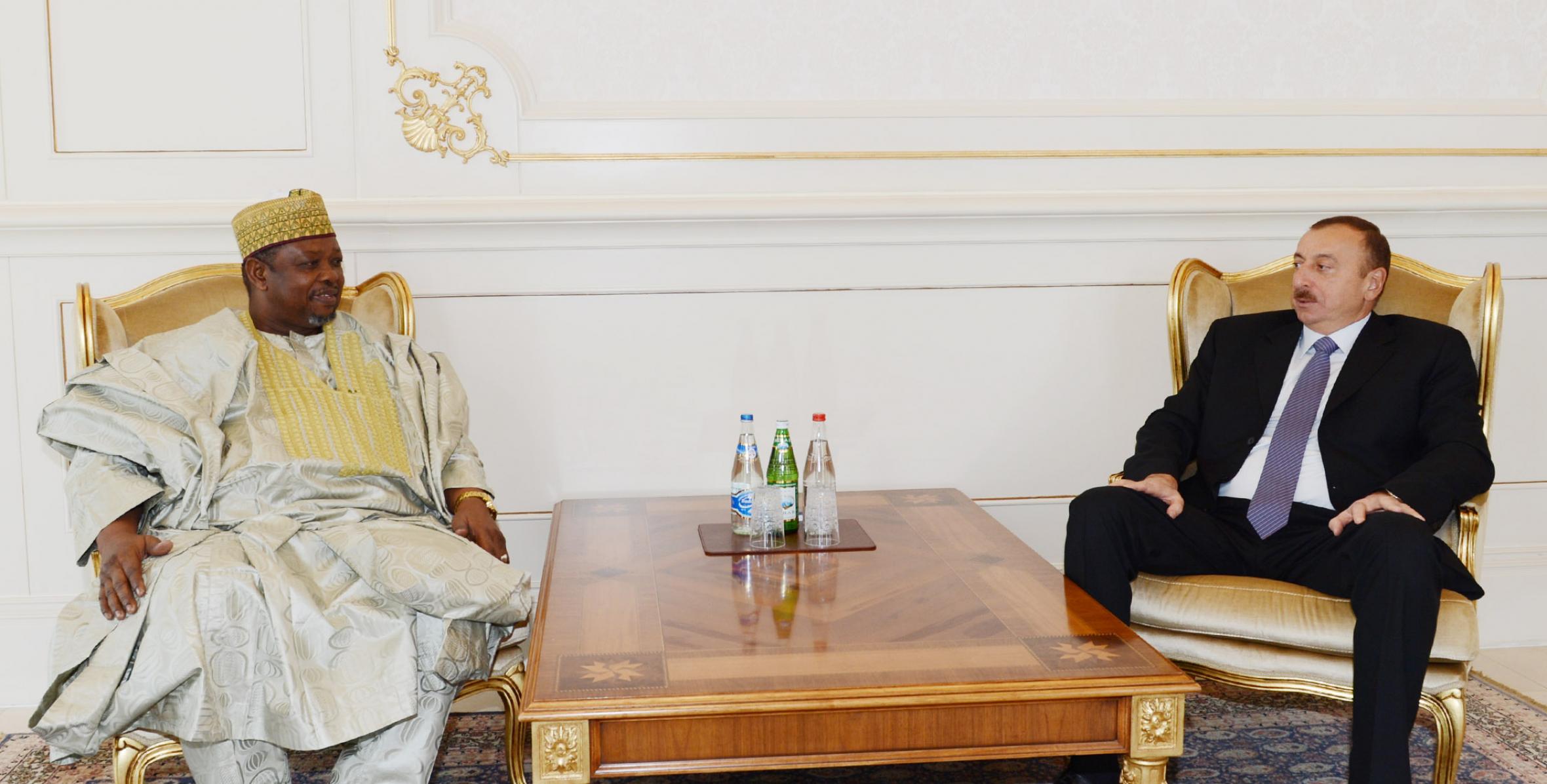 Ilham Aliyev accepted the credentials of a newly-appointed Ambassador Extraordinary and Plenipotentiary of Nigeria to Azerbaijan