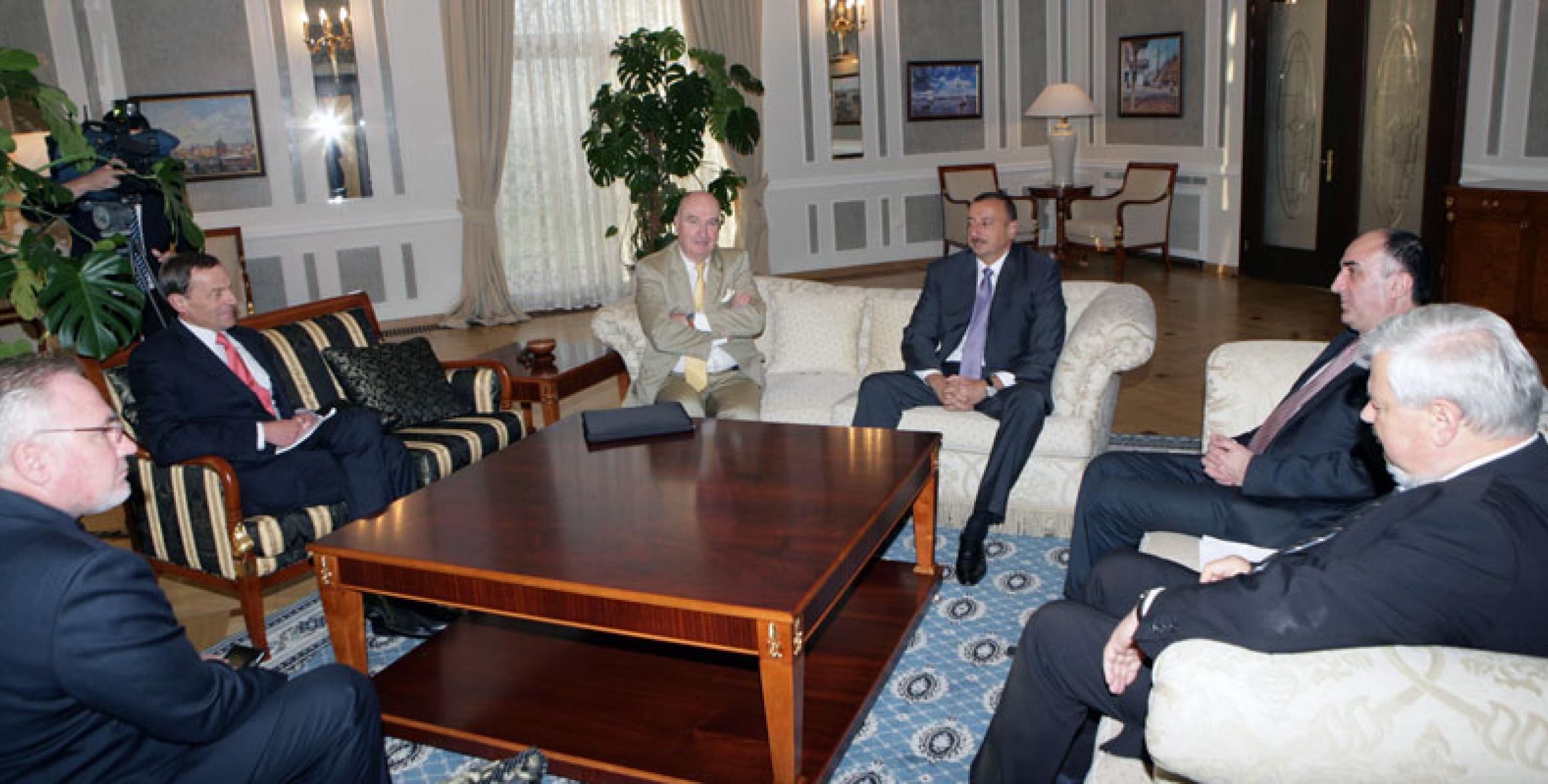 Ilham Aliyev met with Co-Chairs of the OSCE Minsk Group