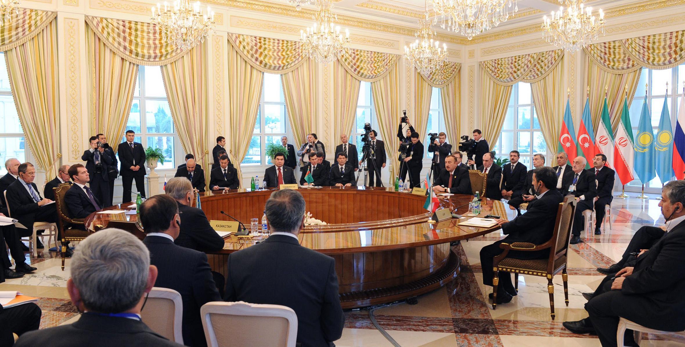 Summit of Heads of Caspian littoral States was held in Baku