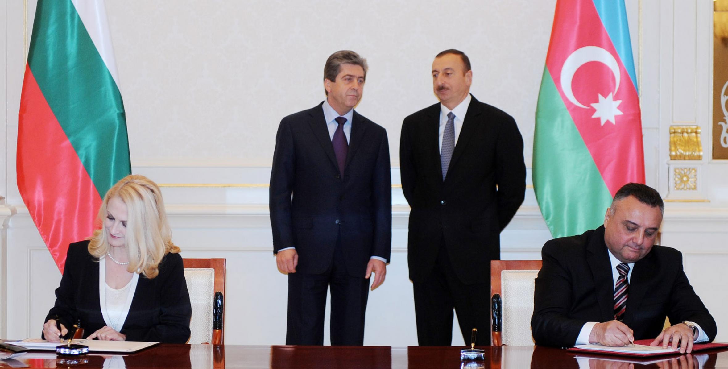 Подписаны азербайджано-болгарские документы