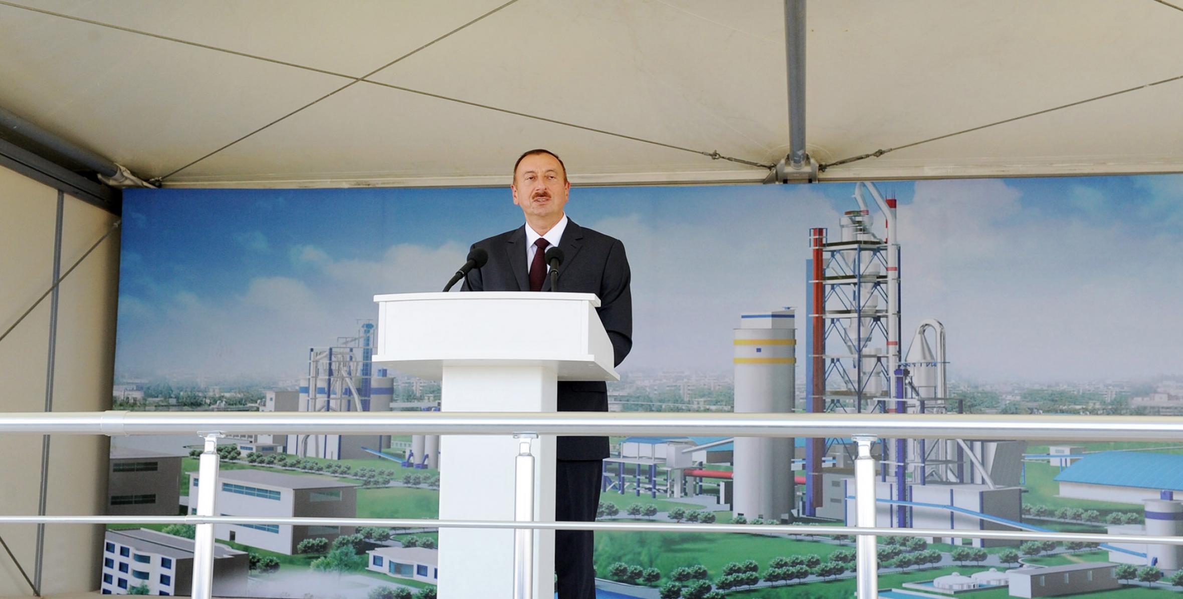 Visit of Ilham Aliyev to Tovuz, Gazakh and Agstafa