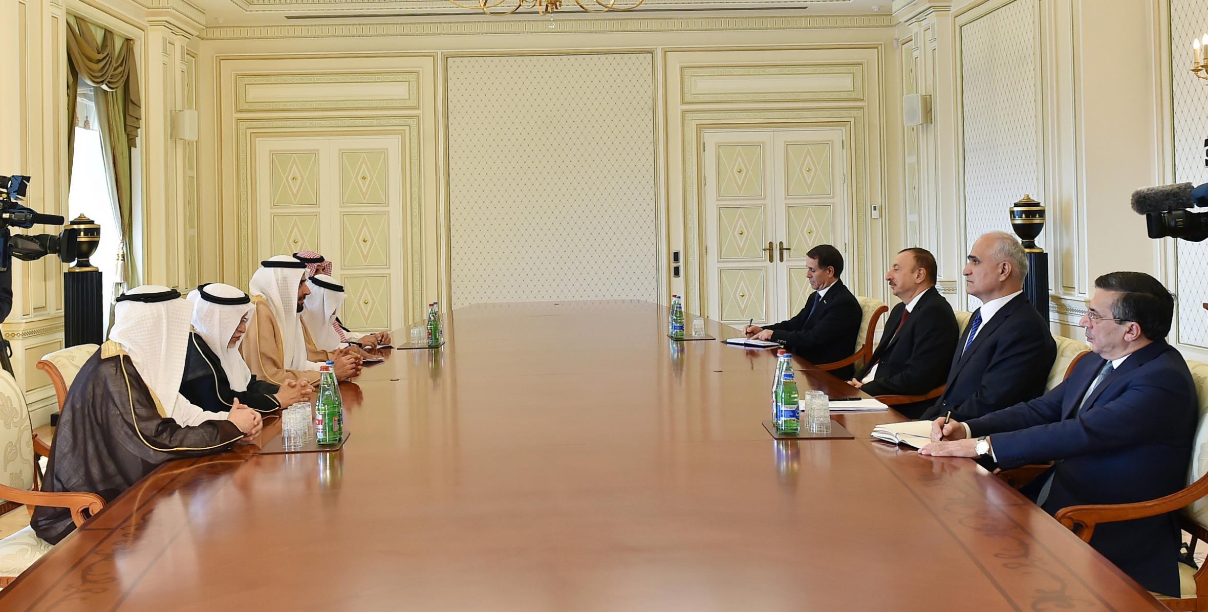 Ilham Aliyev received a delegation led by the Saudi Arabian Minister of Commerce and Industry