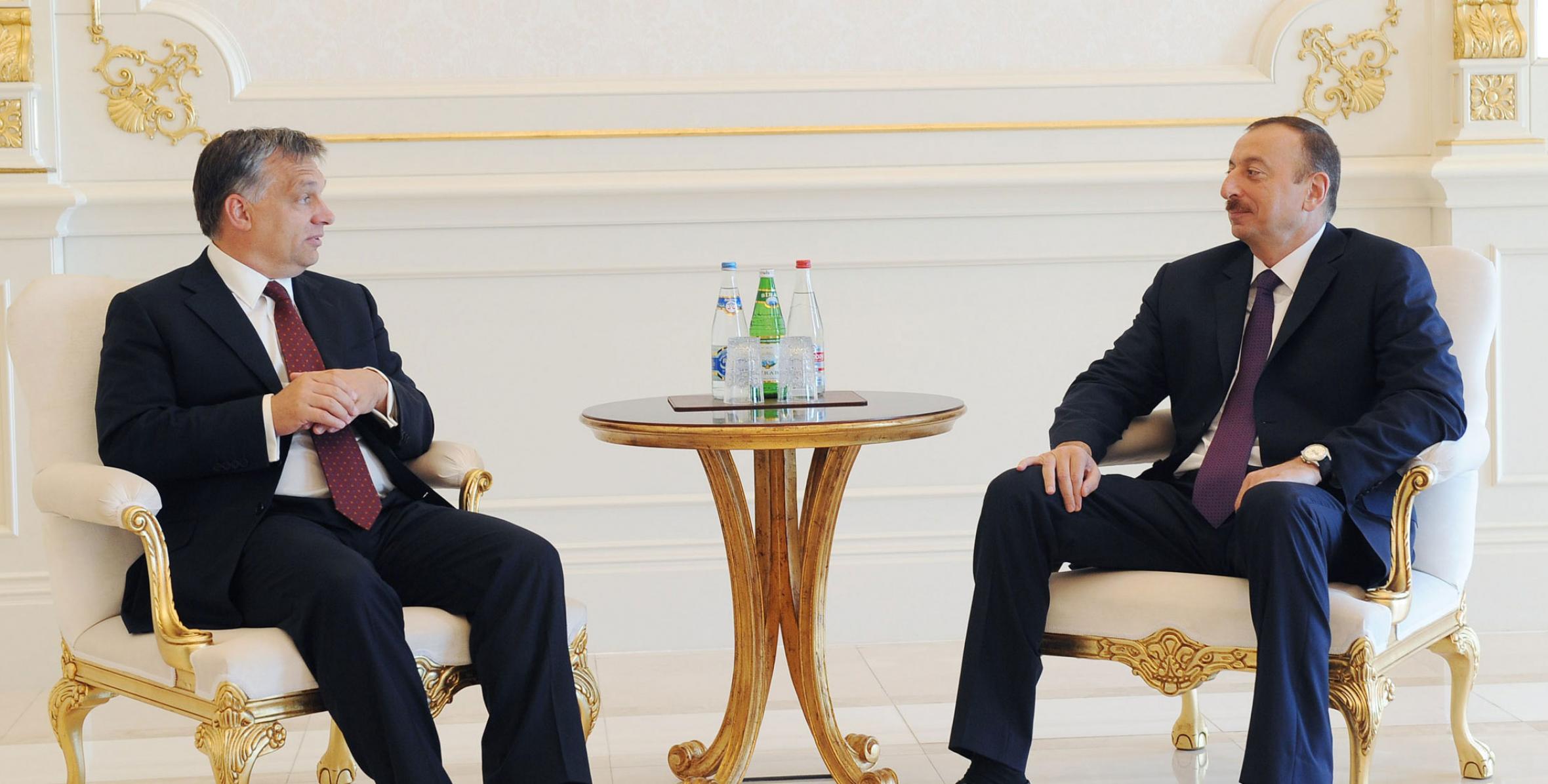 Ilham Aliyev met with Hungarian Prime Minister Viktor Orban