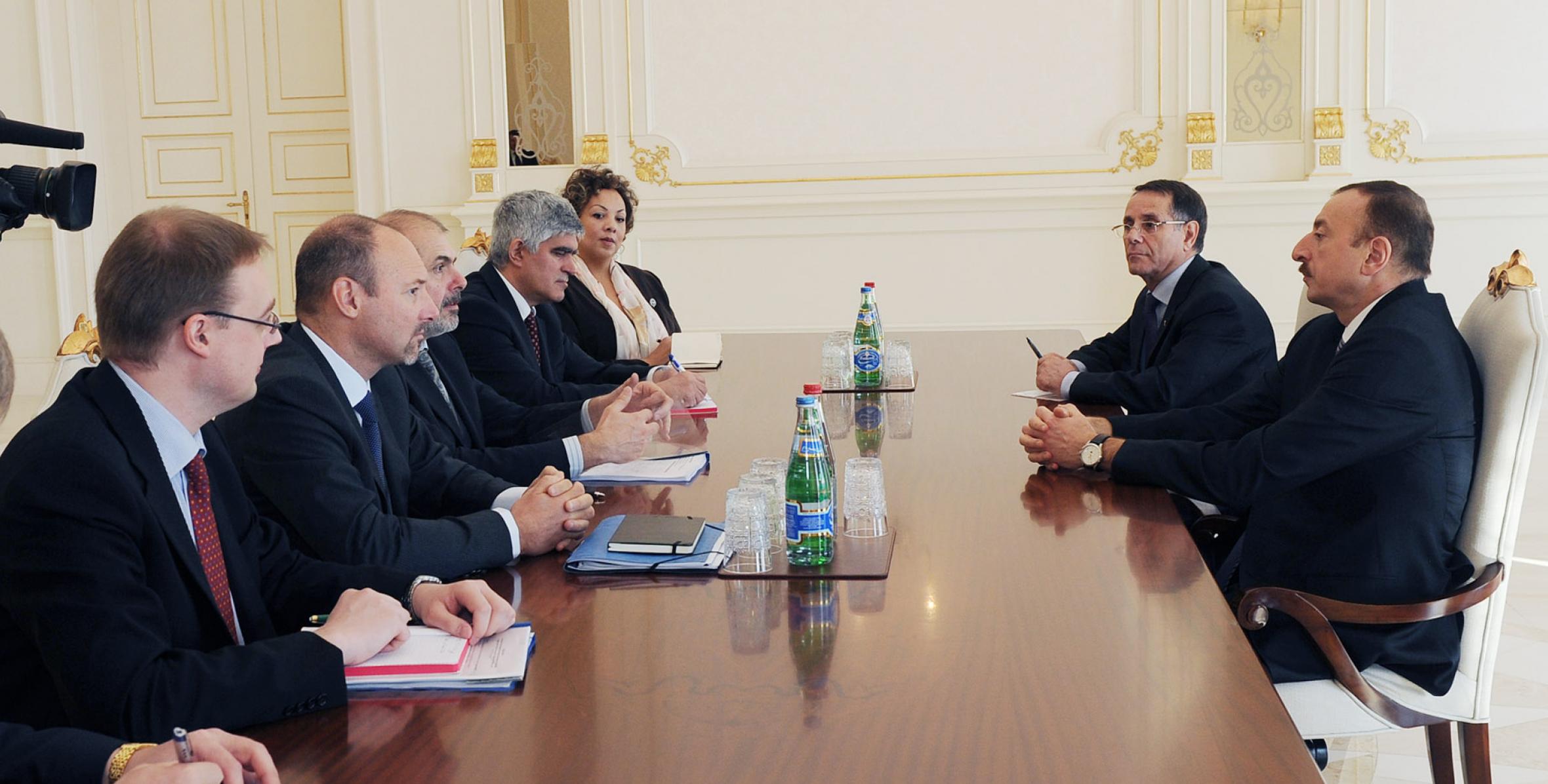 Ilham Aliyev received a delegation led by the EU Special Representative for the South Caucasus