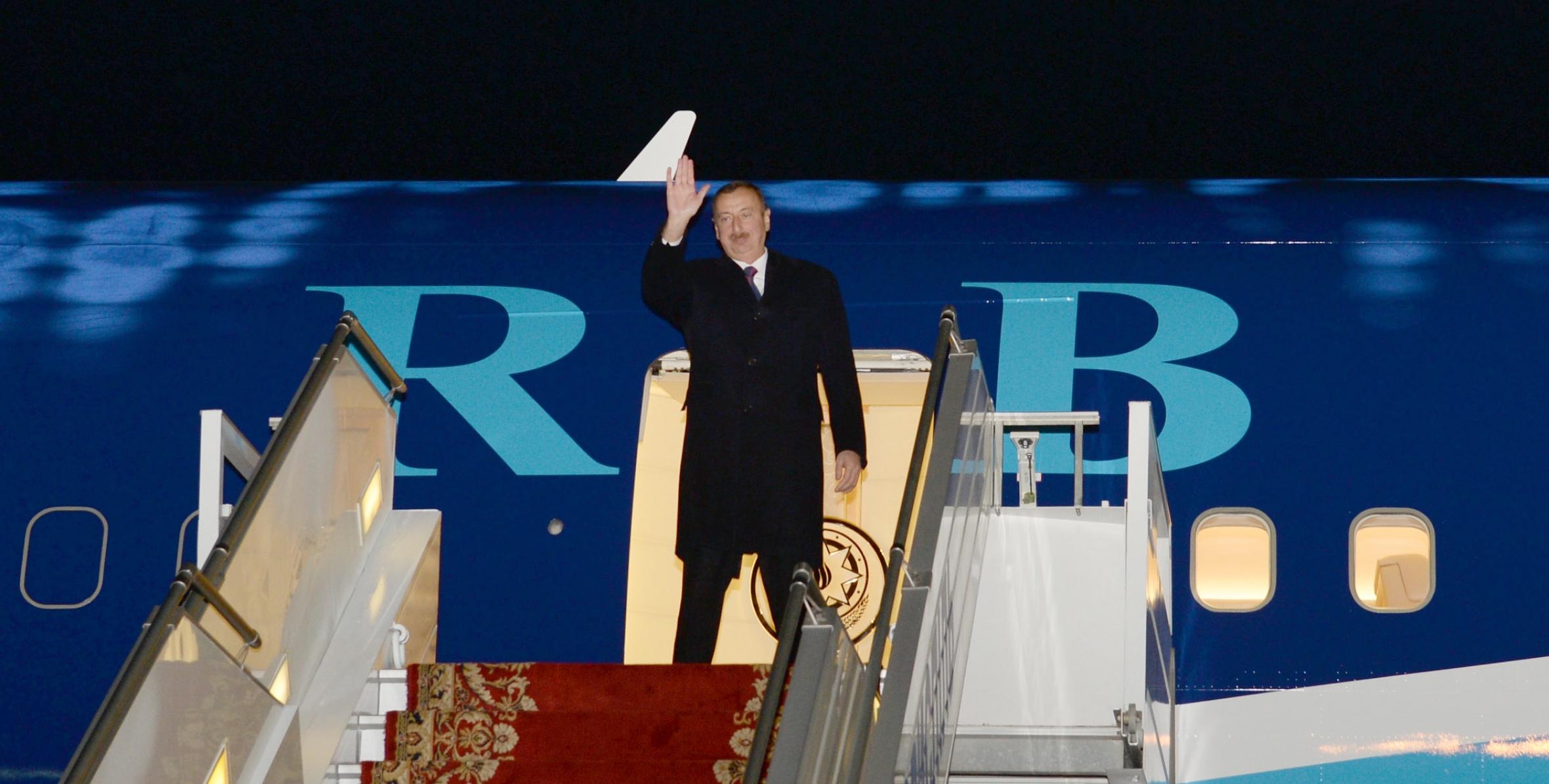 Ilham Aliyev’s official visit to Ukraine has ended