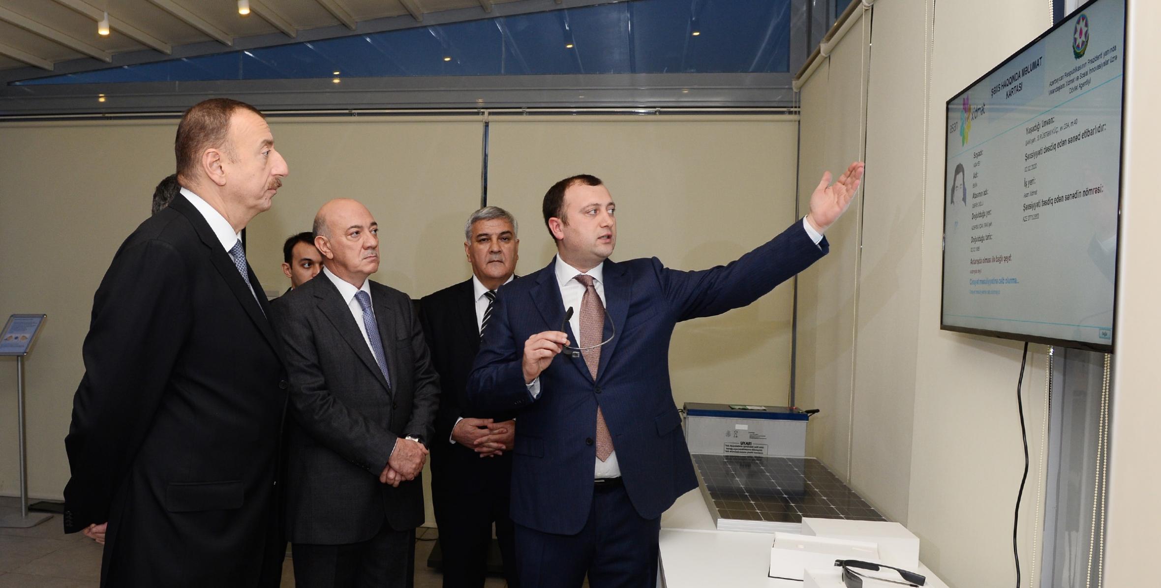 Ильхам Алиев принял участие в открытии Сабирабадского регионального центра «ASAN xidmət»