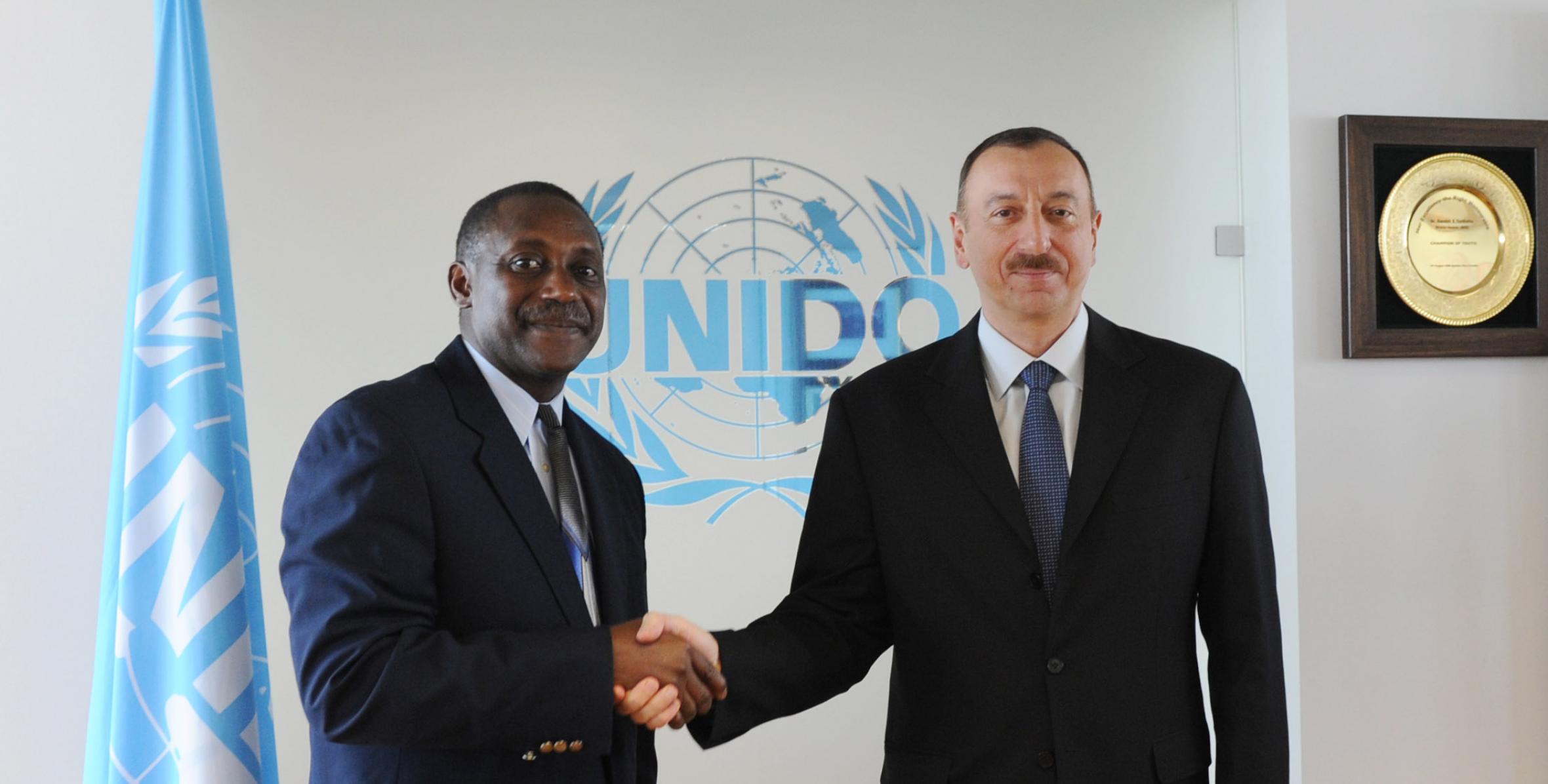 Ильхам Алиев встретился с генеральным директором Организации ООН по промышленному развитию