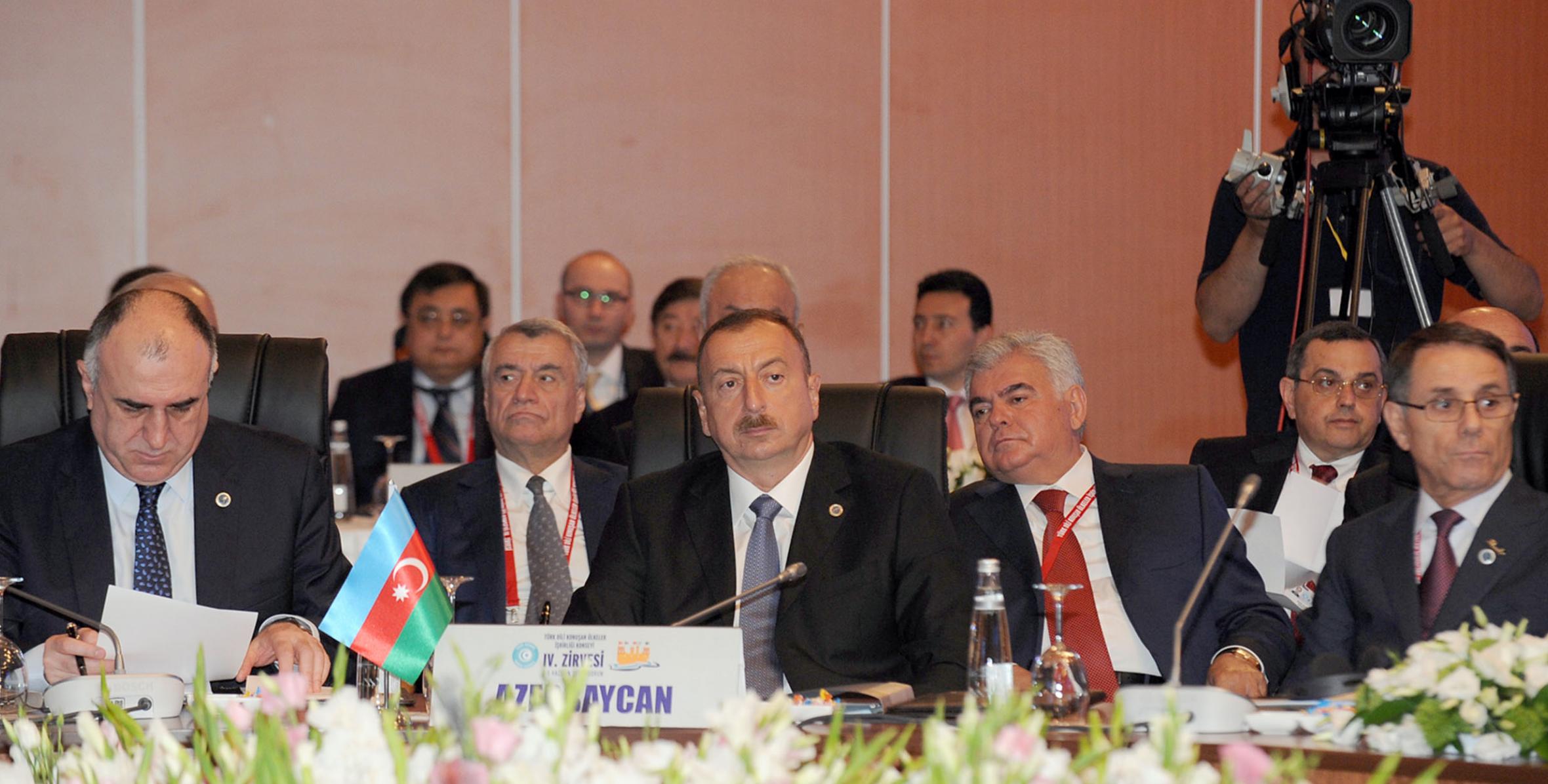 Fourth Summit of the Cooperation Council of Turkic-speaking States was held in Bodrum