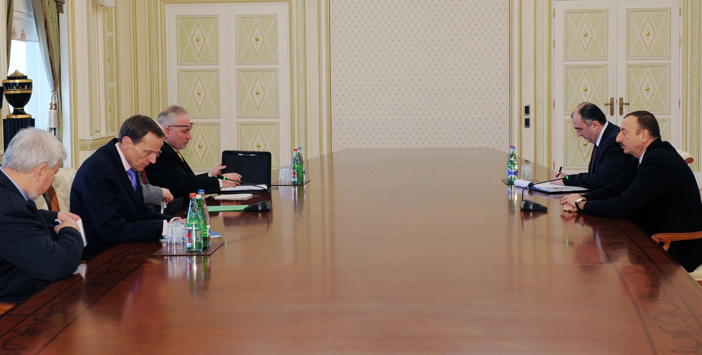 Ilham Aliyev received the Co-Chairs of the OSCE Minsk Group and the Personal Representative of the OSCE Chairman-in-Office