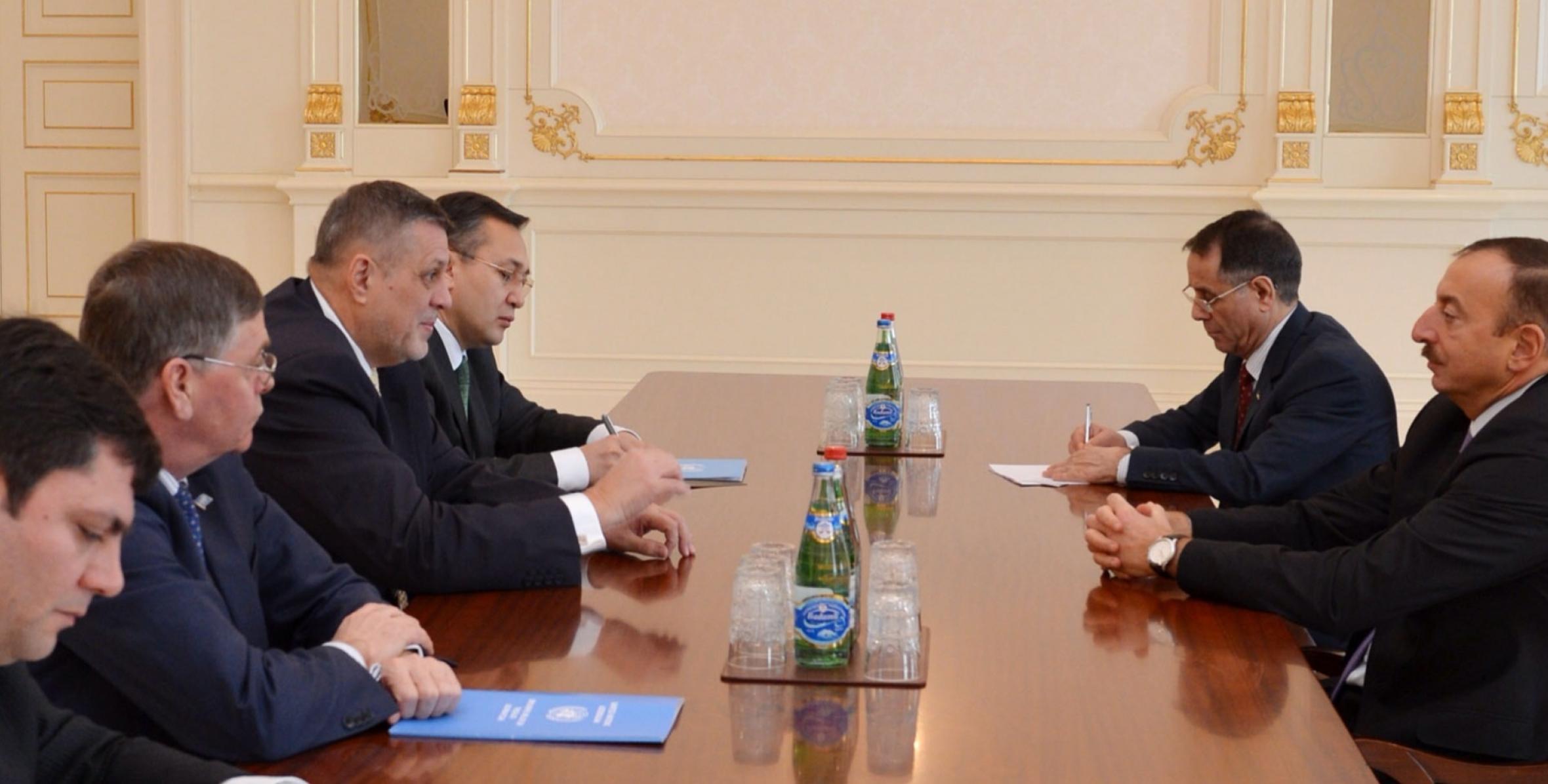 Ilham Aliyev received a delegation led by the Special Representative of the UN Secretary General