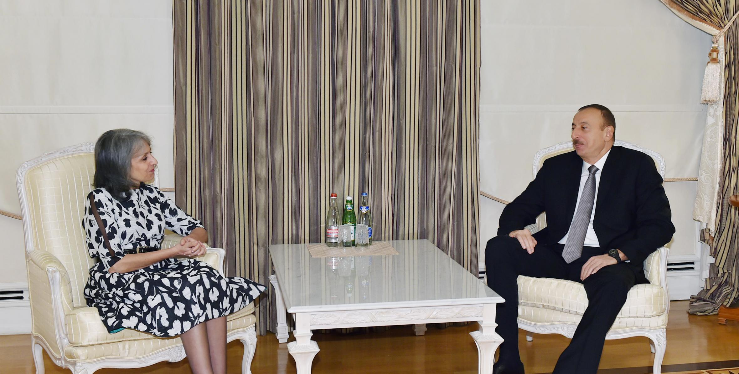 Ilham Aliyev received the Vice President of Bulgaria
