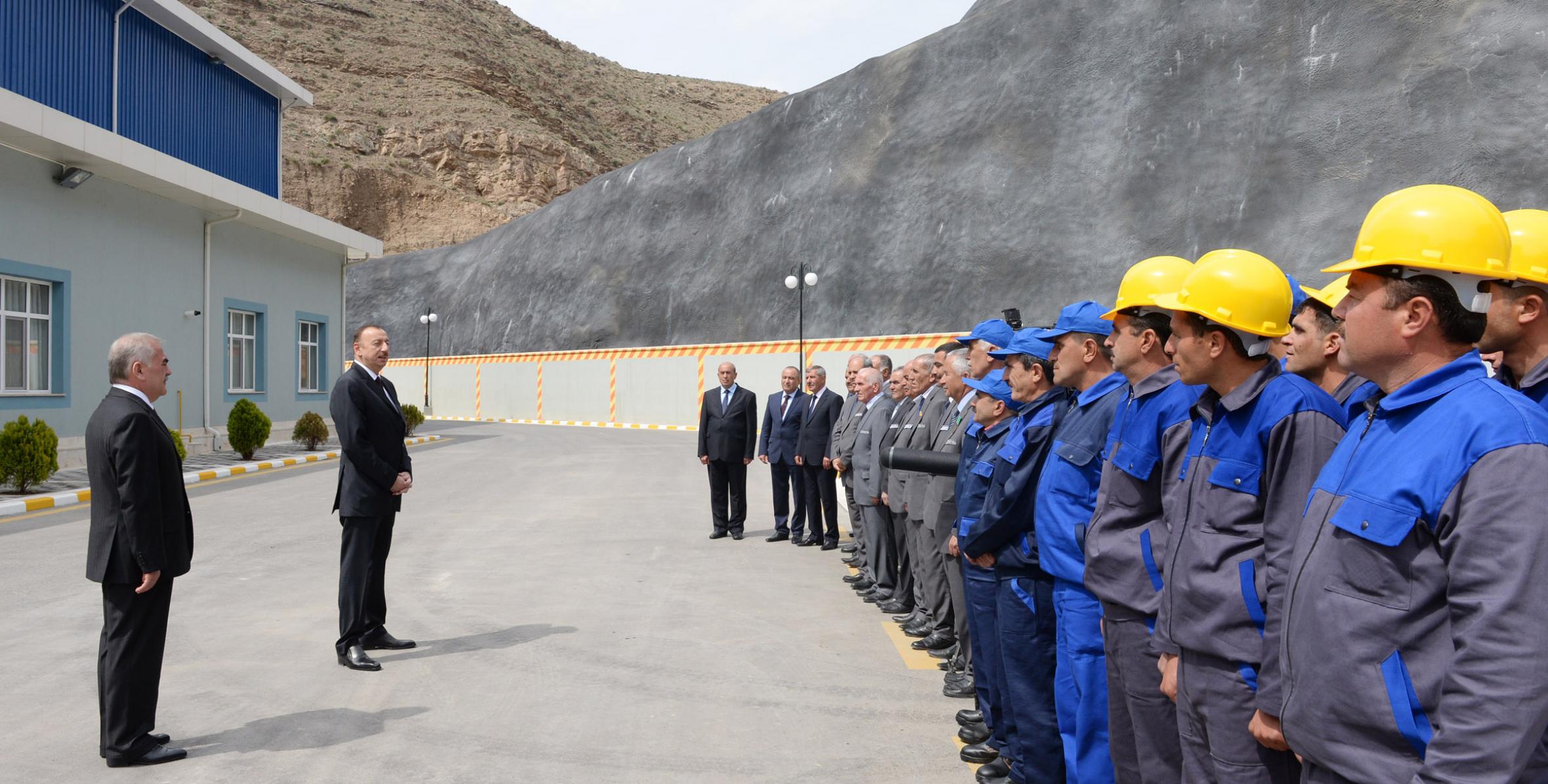 Speech by Ilham Aliyev at the opening of the Arpachay-1 and Arpachay-2 hydro-electric power plants