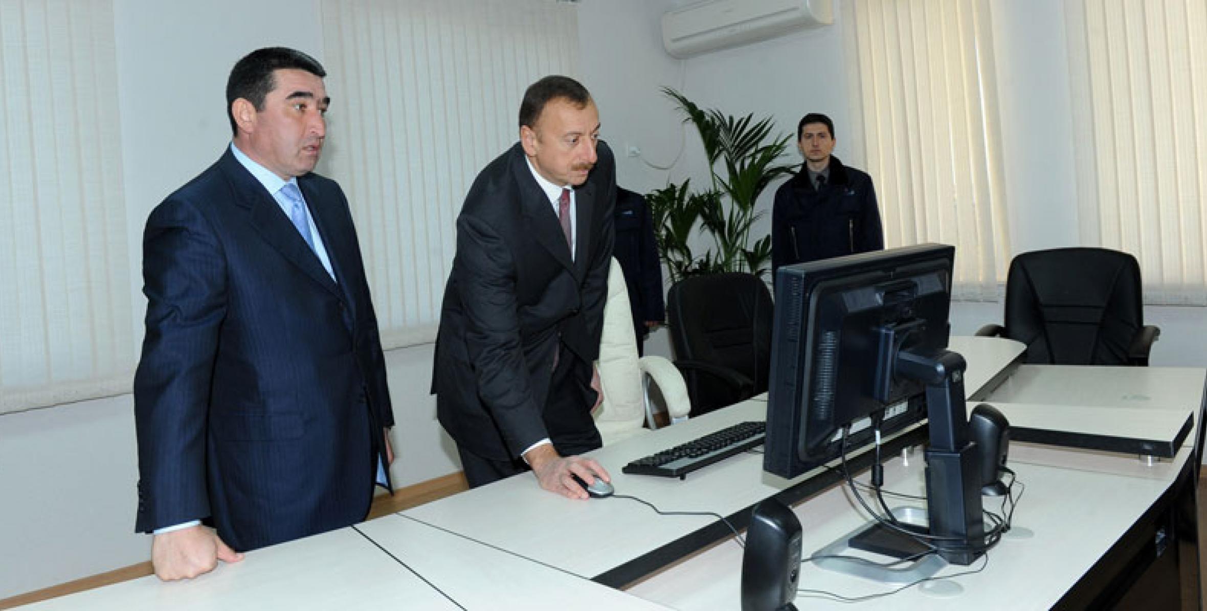 Ильхам Алиев принял участие в открытии в Самухском районе 500-киловольтной подстанции «Самух»