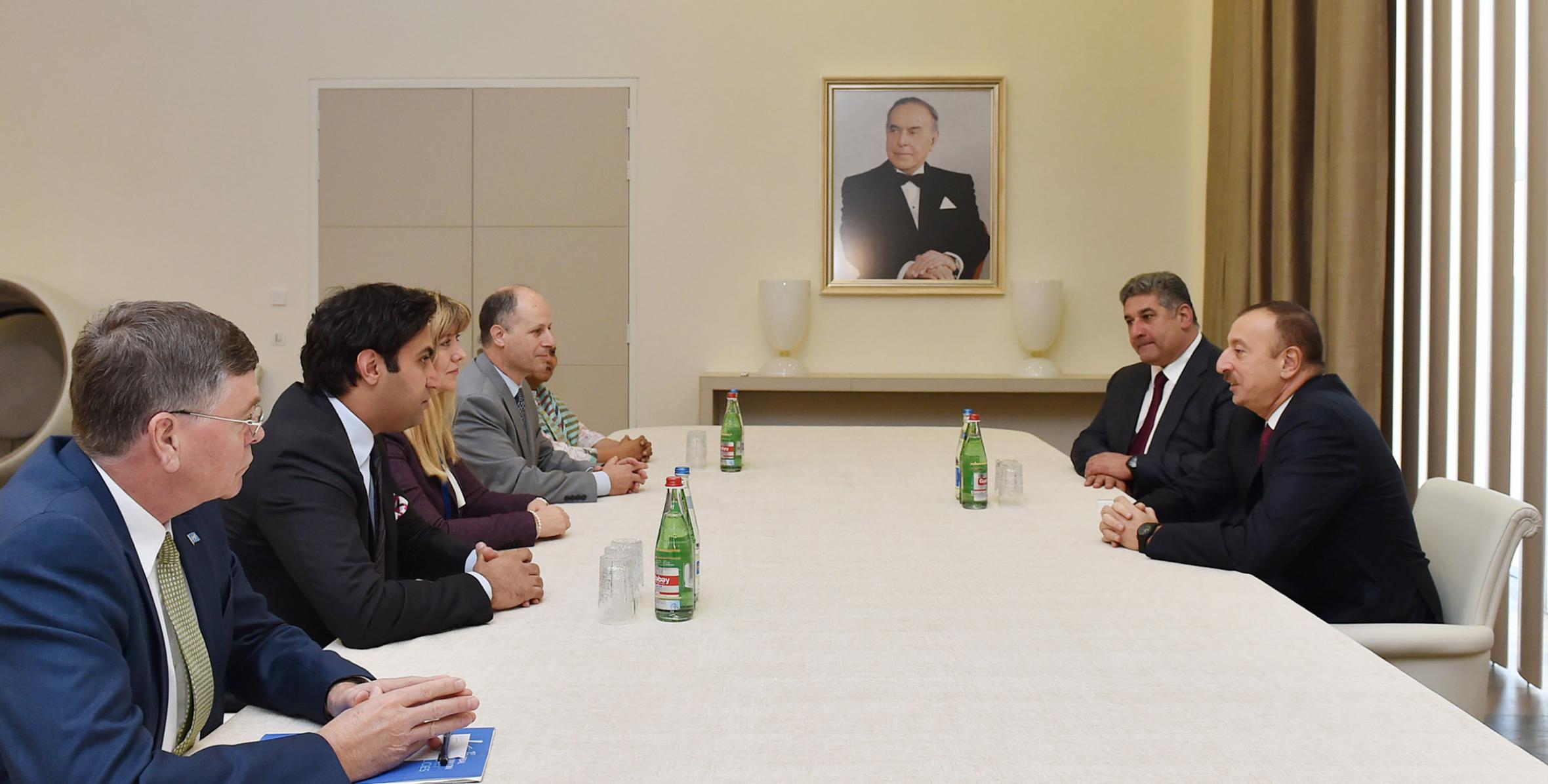 Ilham Aliyev received the representatives of the UN