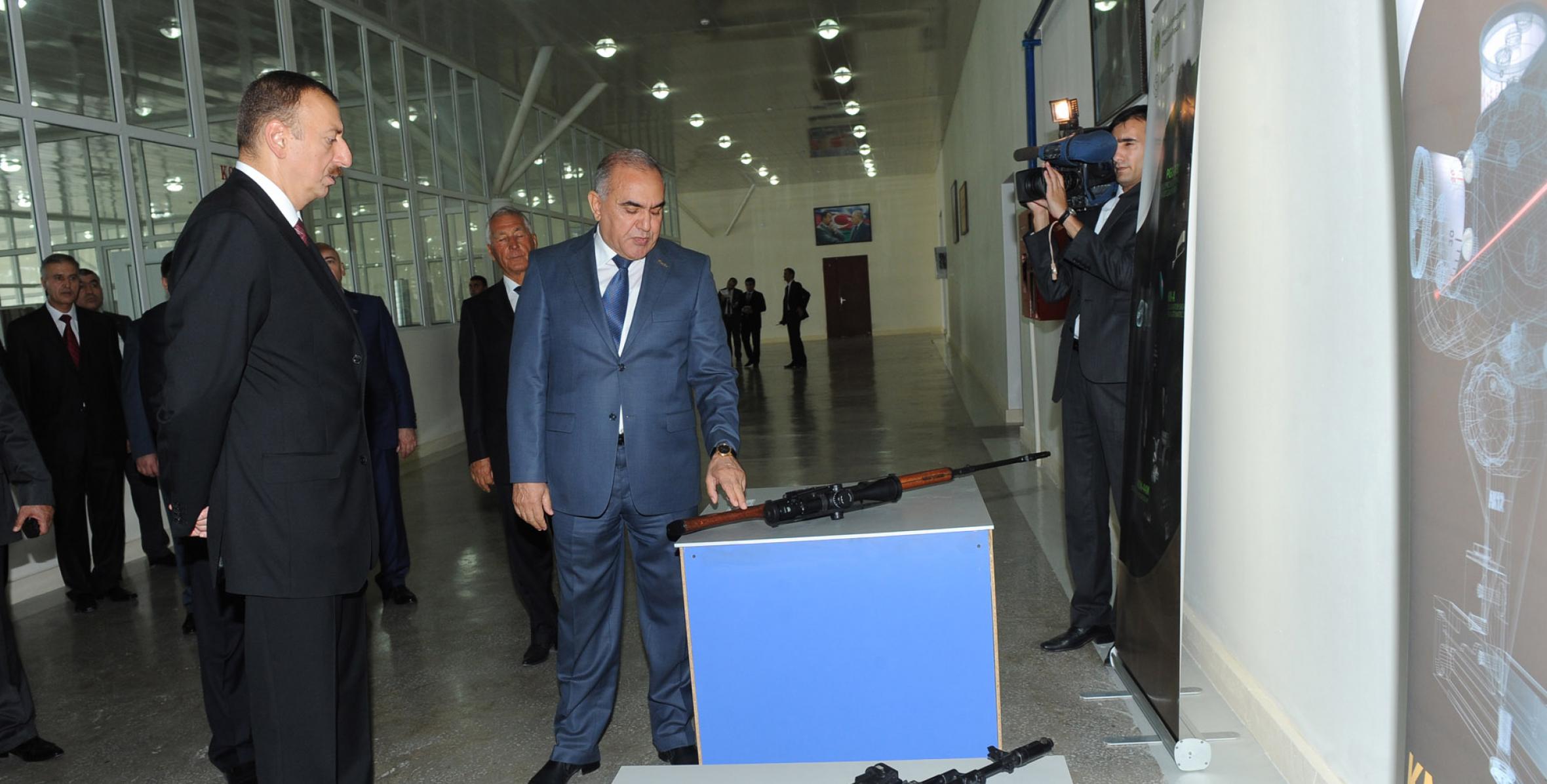 Ильхам Алиев принял участие в открытии Хачмазского конденсаторного завода после реконструкции