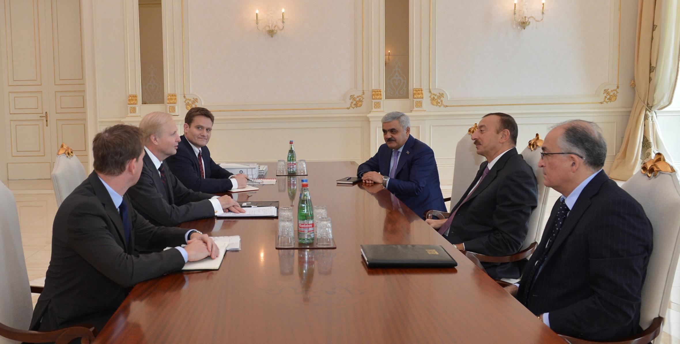 Ilham Aliyev received a delegation led by the Chief Executive Officer of bp