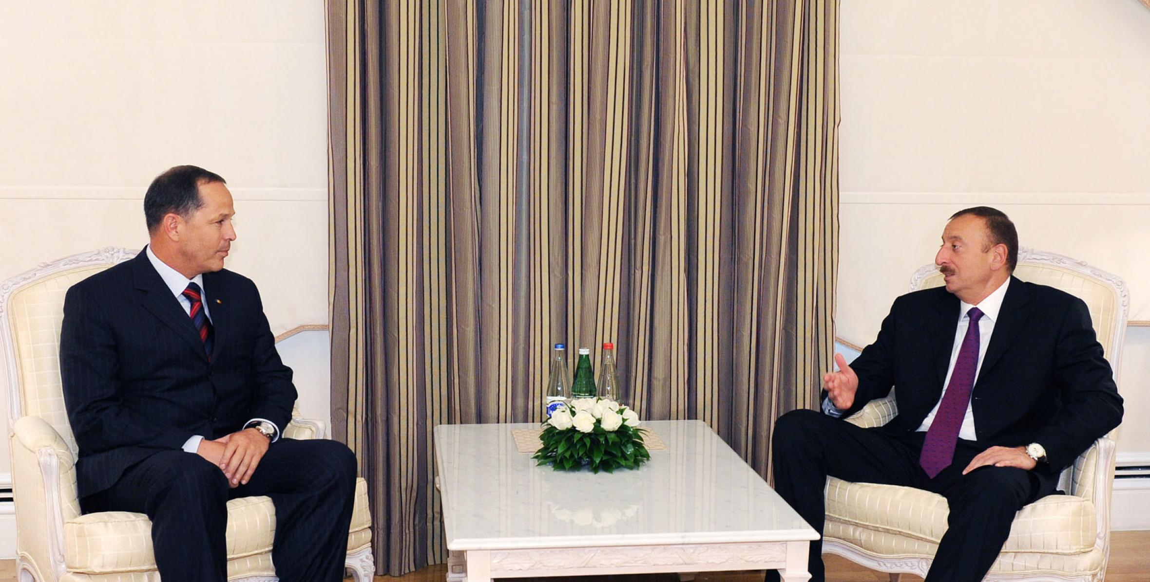 Ilham Aliyev received president of the Gagauz Republic of the Republic of Moldova, Mikhail Formuzal