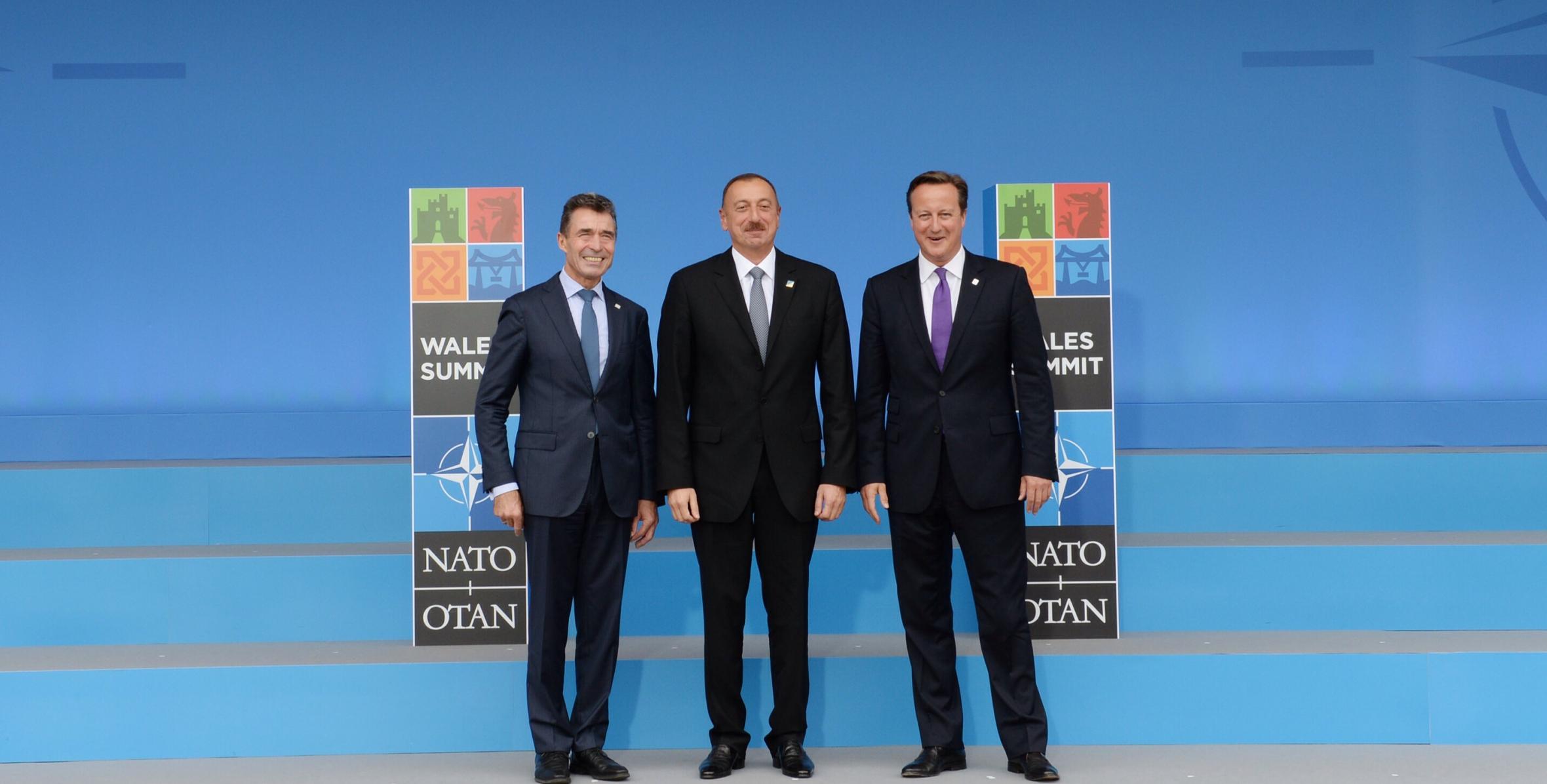 Ilham Aliyev attended NATO summit in Wales