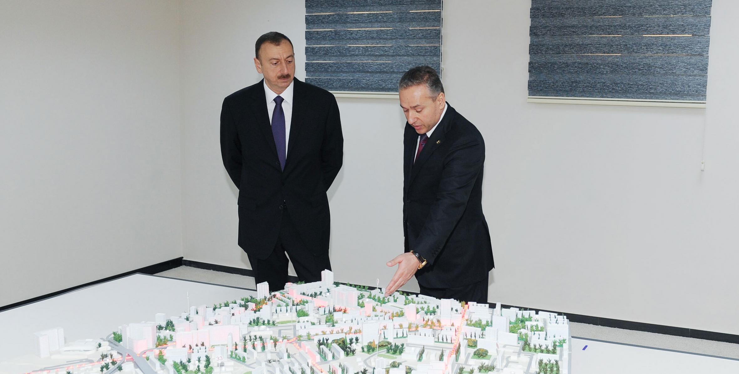 Ilham Aliyev attended the opening of a new office building of the Nasimi district Executive Authority