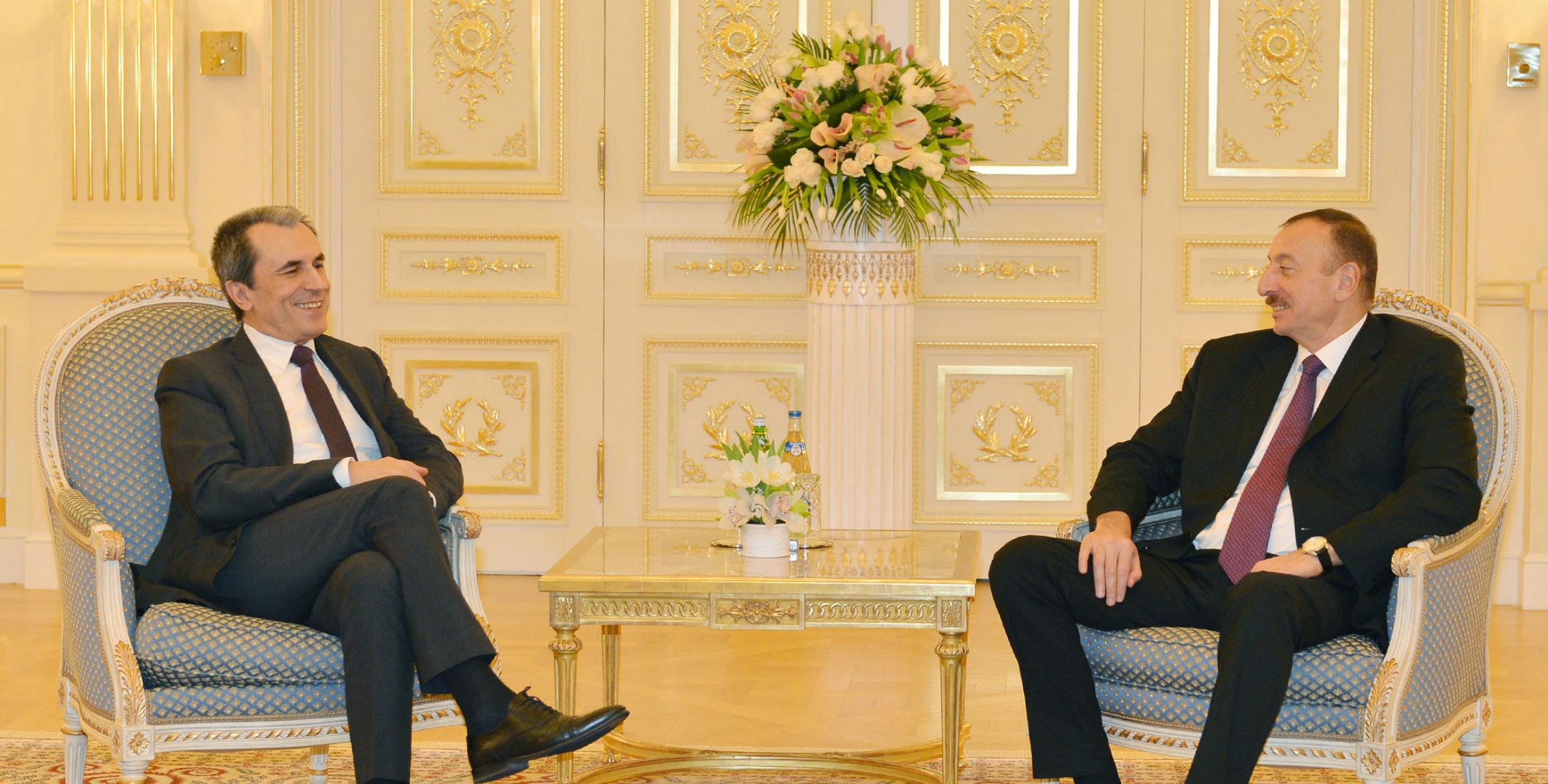 Ilham Aliyev received the Prime Minister of the Republic of Bulgaria Plamen Oresharski