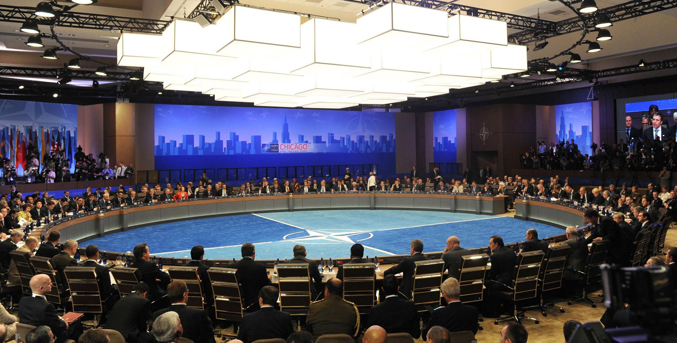 Ilham Aliyev attended a meeting of heads of state and government on Afghanistan in Chicago