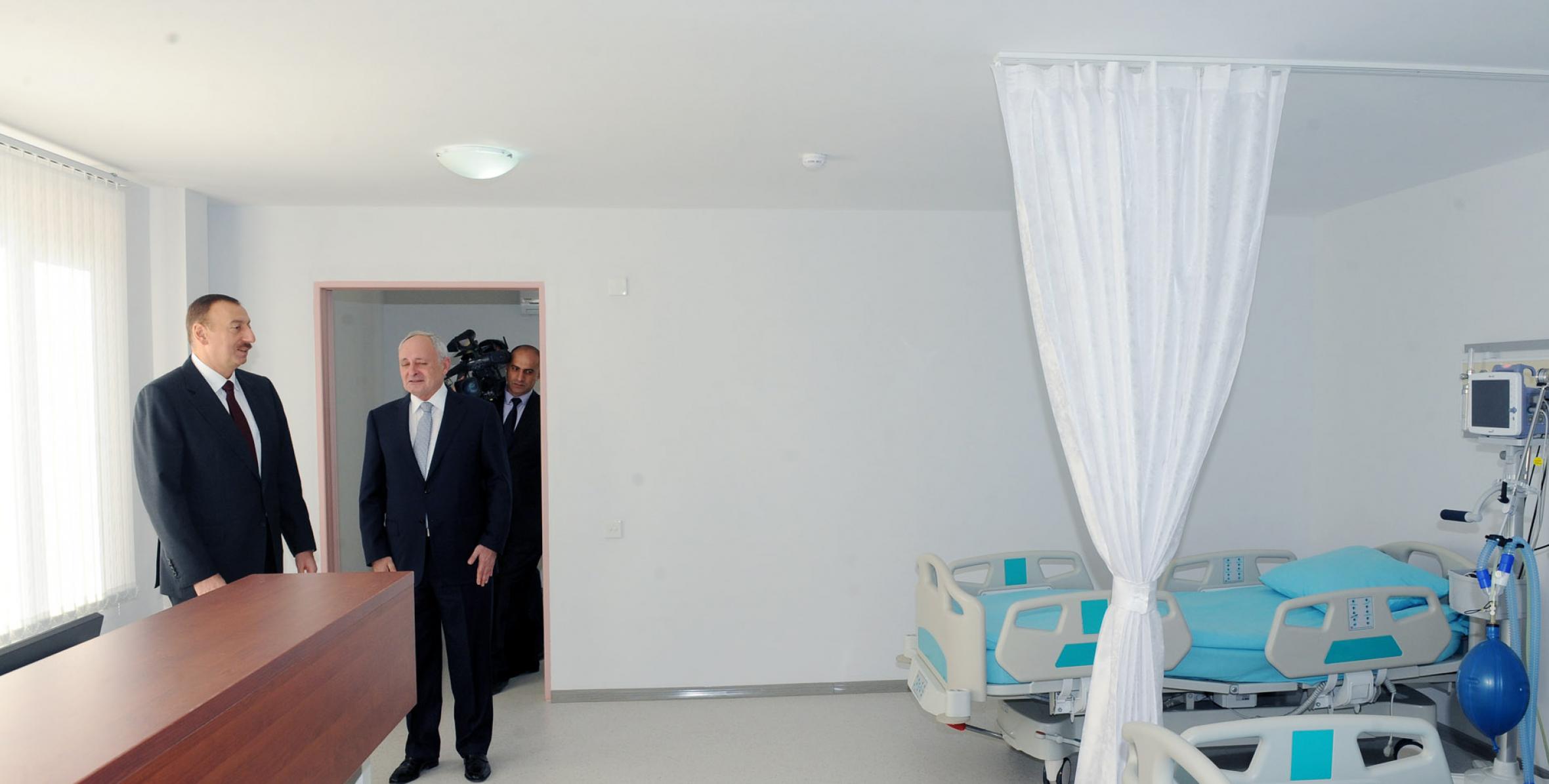 Ilham Aliyev attended the opening of the National Children’s Clinical Hospital after major overhaul and reconstruction