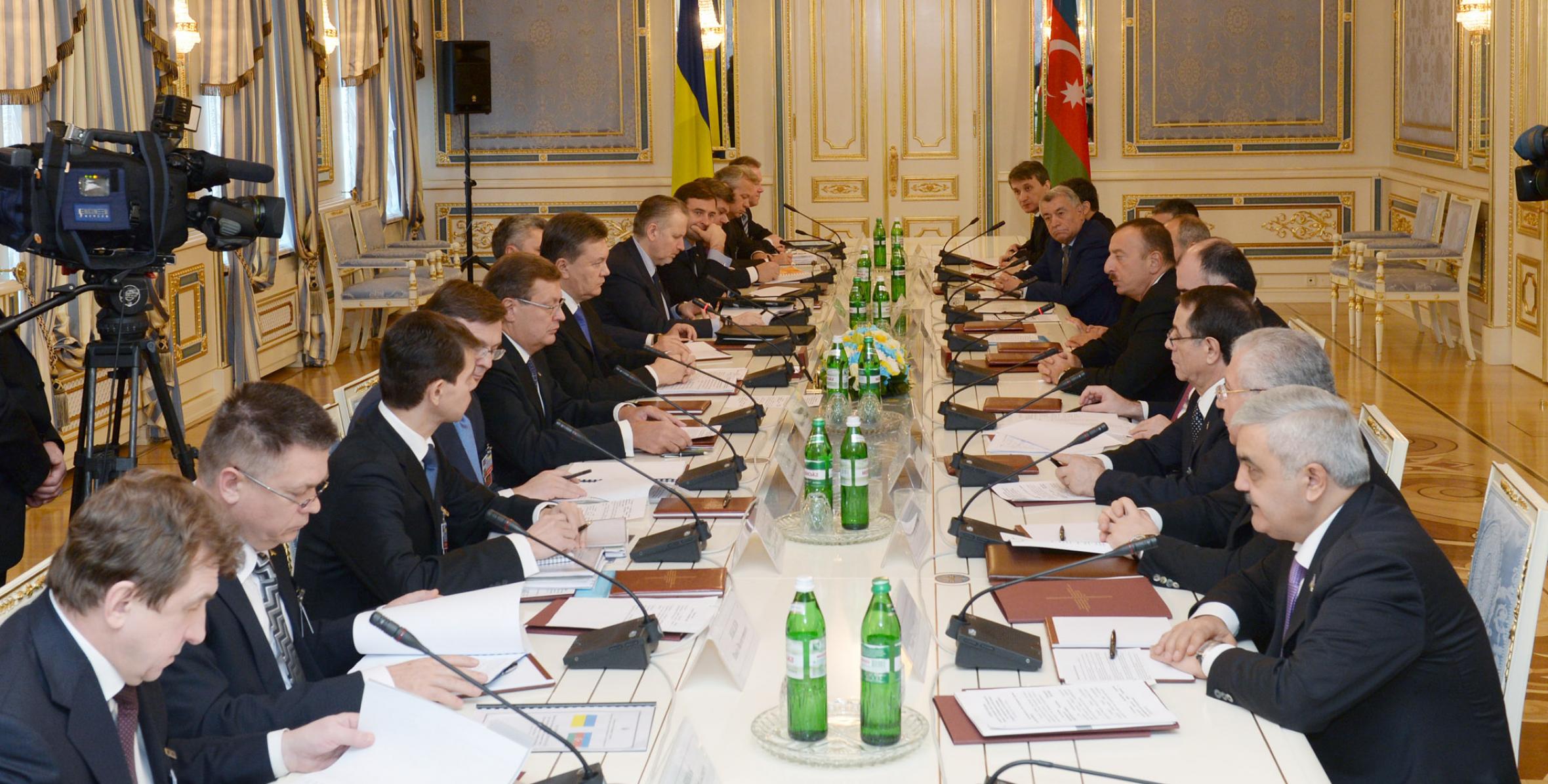 Состоялось четвертое заседание Совета президентов Азербайджанской Республики и Украины